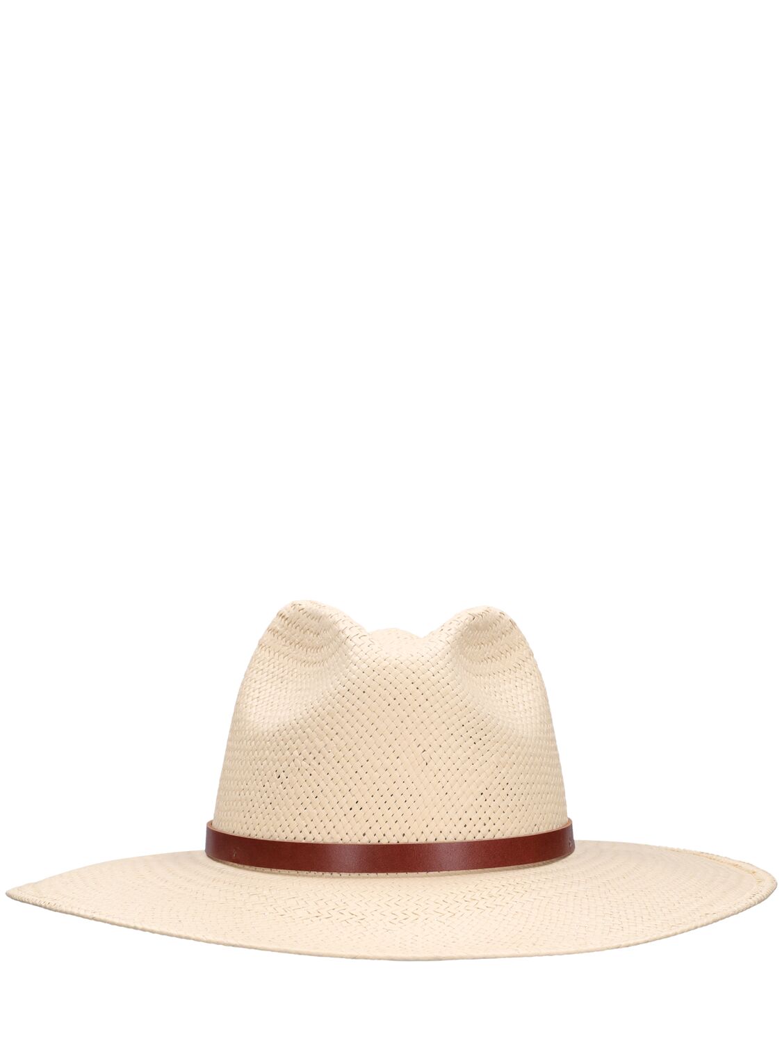 Janessa Leone Judith Packable Fedora In Natural