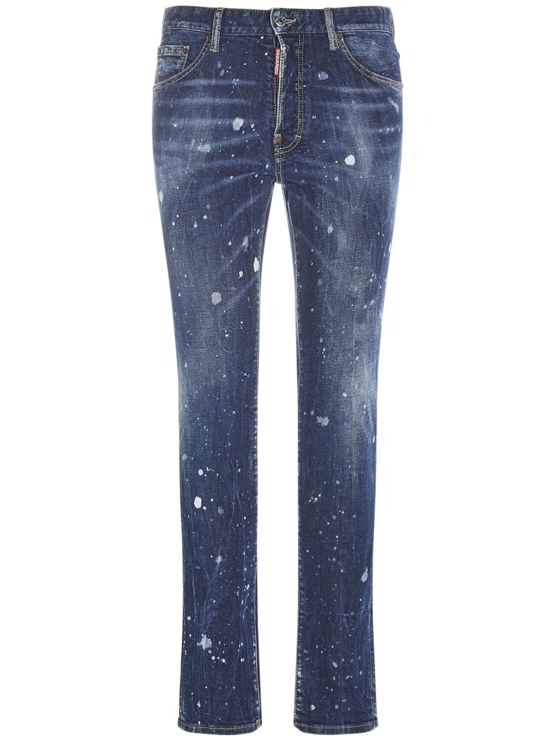 Dsquared2 Cool Guy Stretch Cotton Denim Jeans In Blue