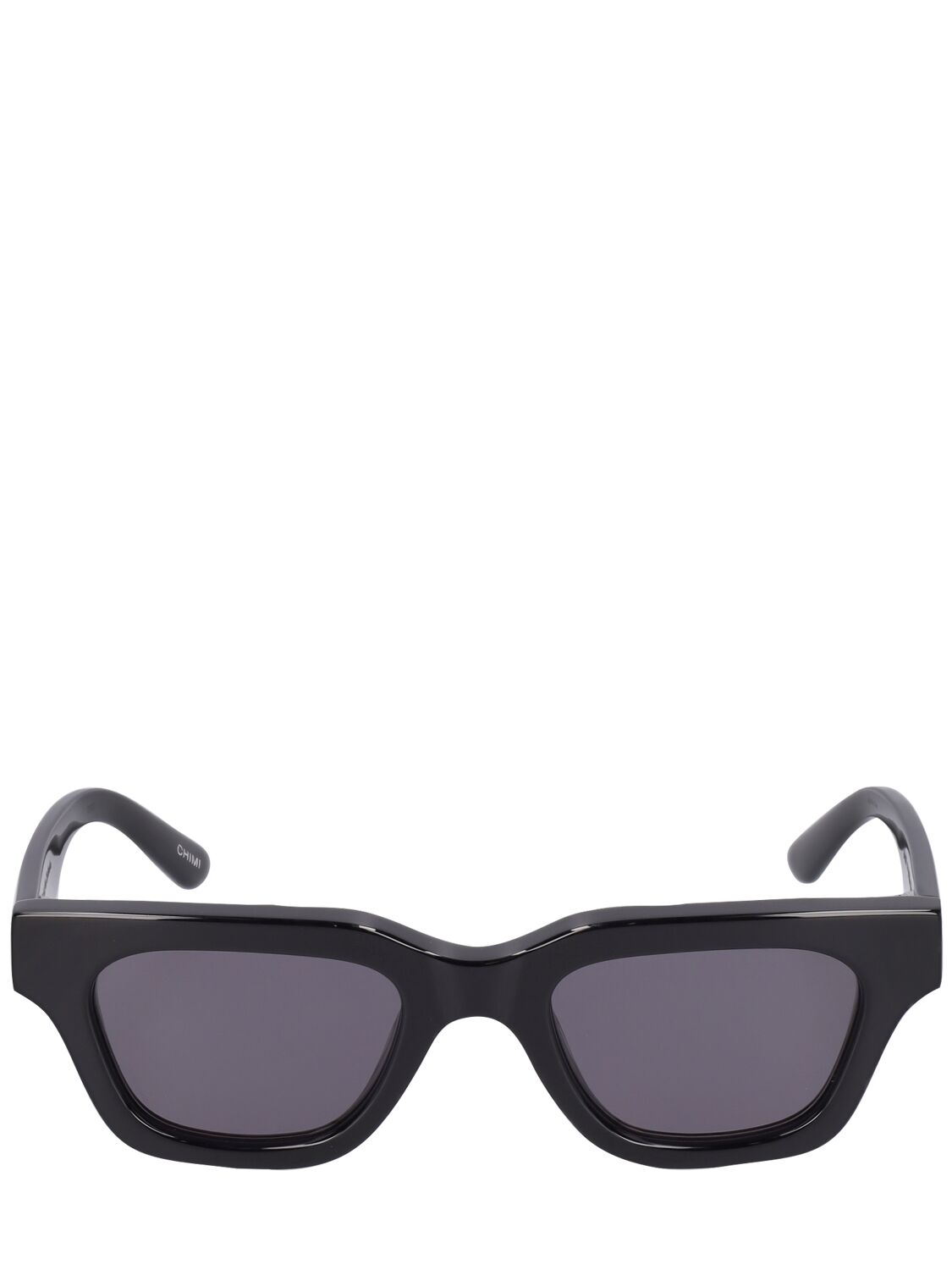 Chimi 11 Squared Acetate Sunglasses In Black