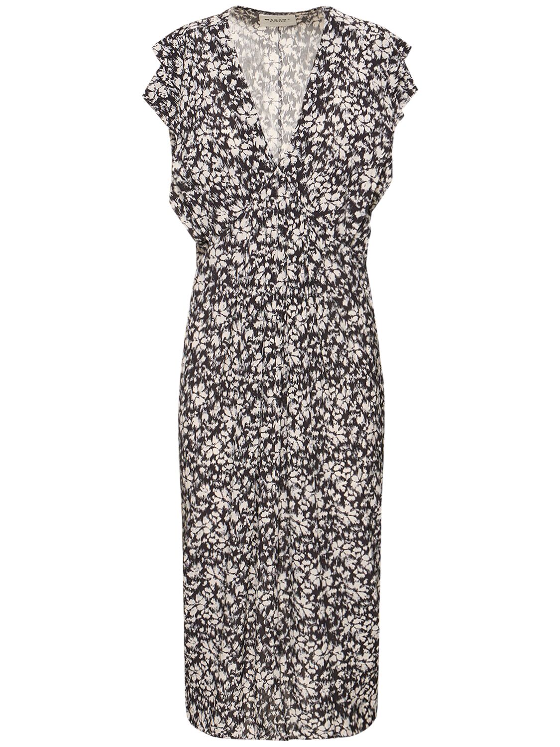 Image of Epolia Printed Viscose Midi Dress