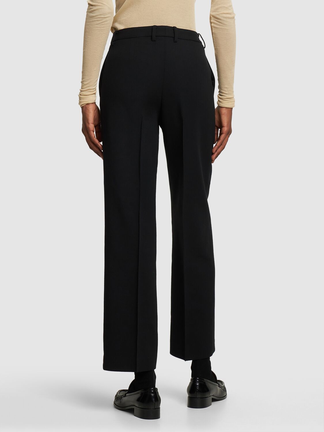 AURALEE Tense Wool Double Pants | Smart Closet