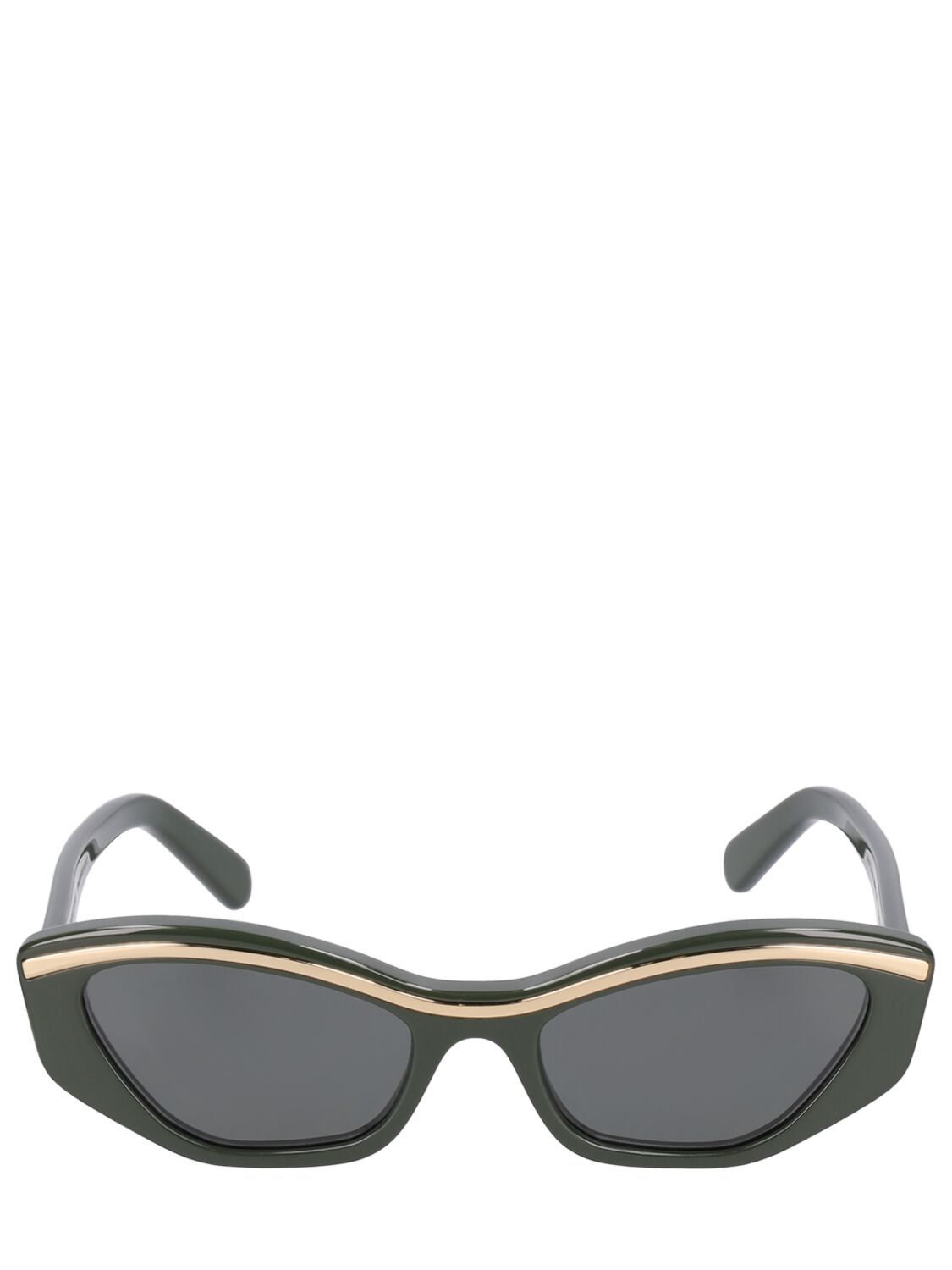 Zimmermann Lyrical Cat-eye Acetate Sunglasses In Khaki