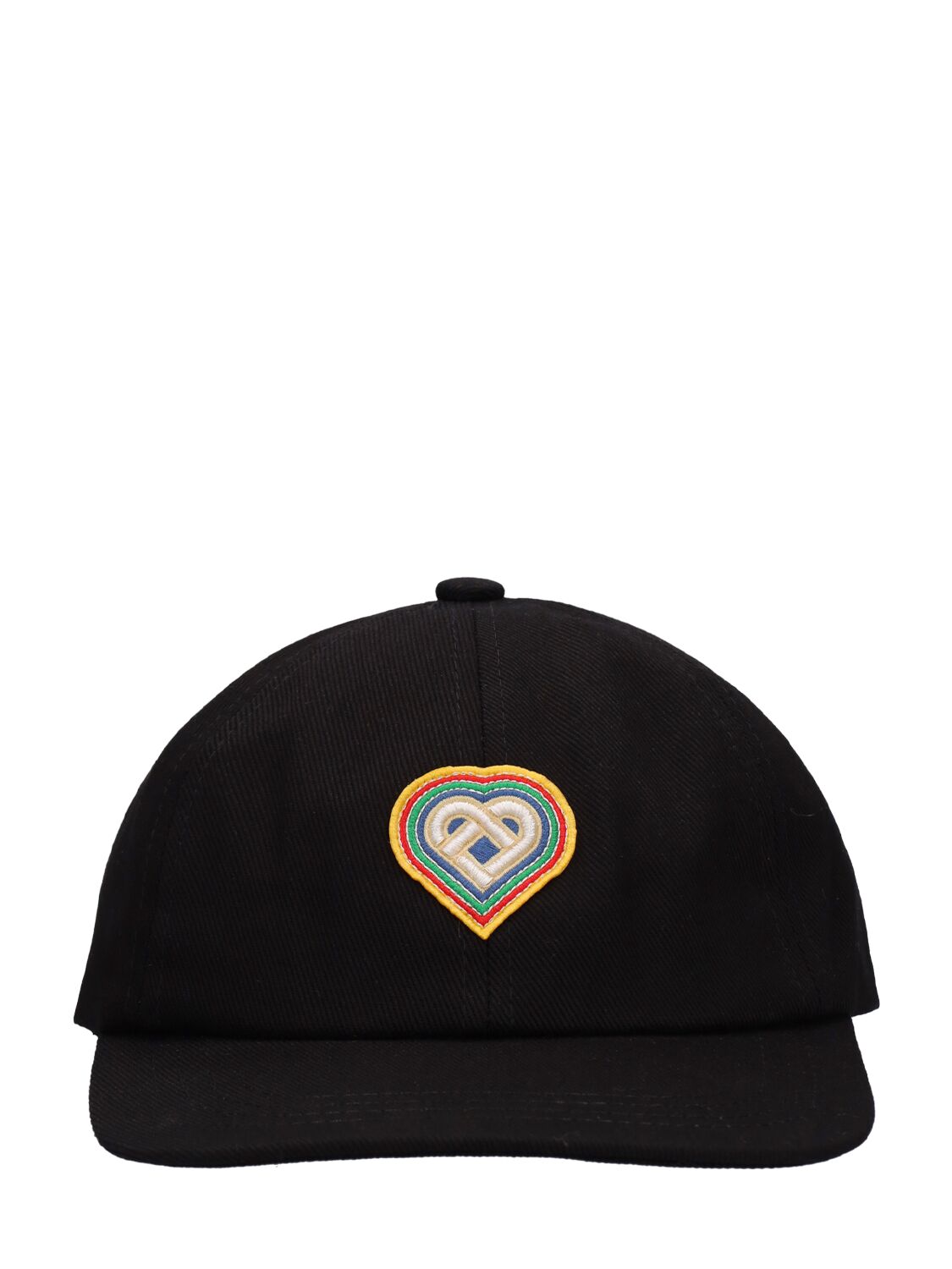 Heart Embroidered Baseball Cap – MEN > ACCESSORIES > HATS