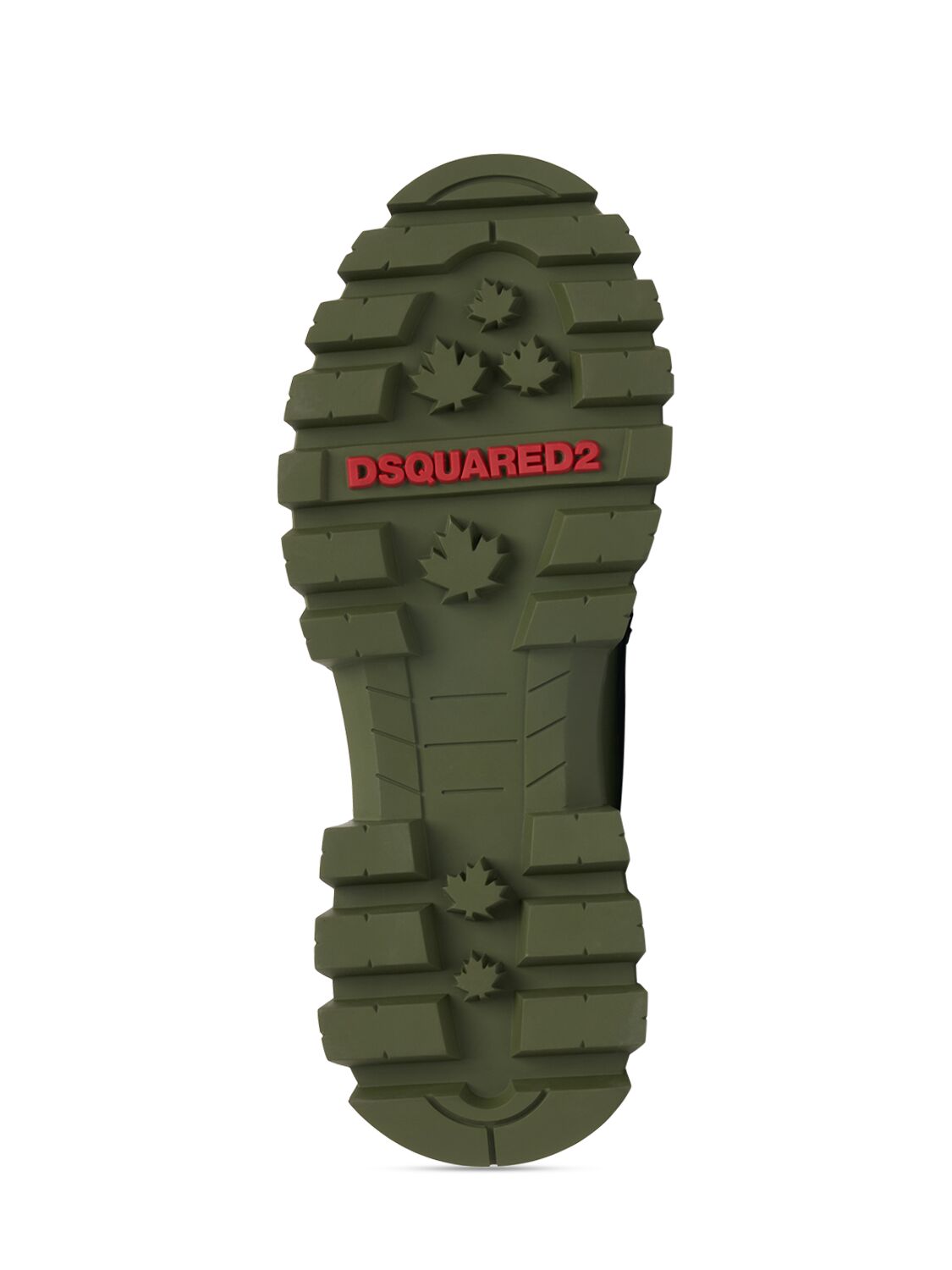 Shop Dsquared2 Tank Combat Ankle Boots In Military Green