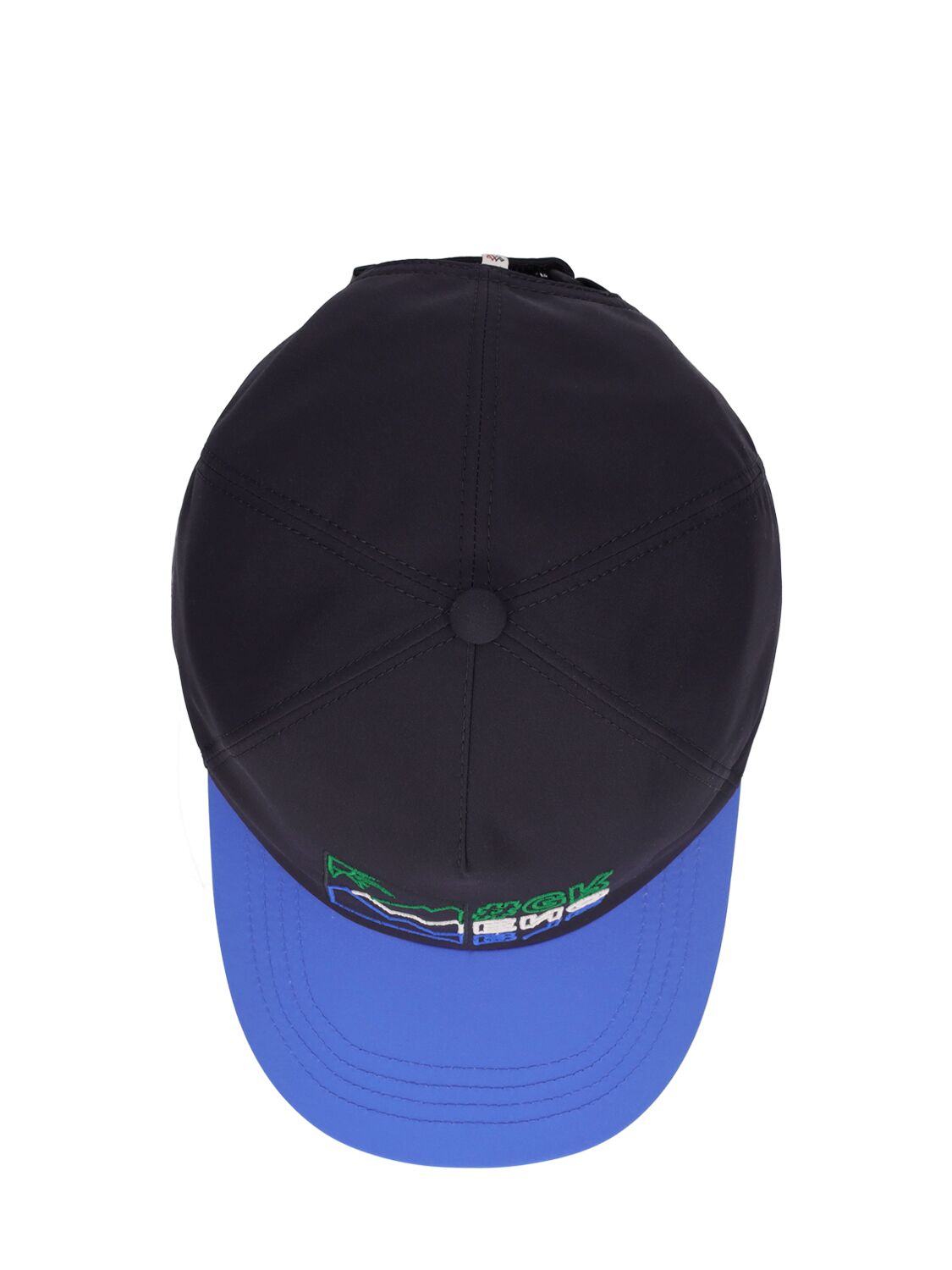 Shop Moncler Gore-tex Windstopper Nylon Baseball Hat In Multicolor
