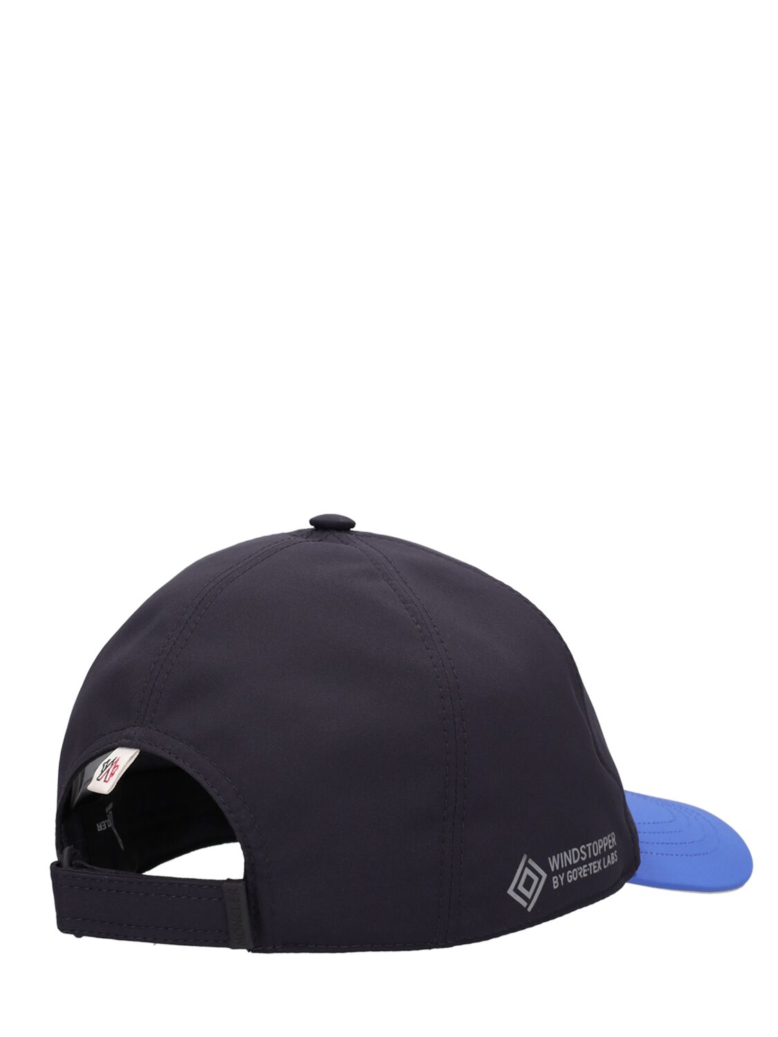 Shop Moncler Gore-tex Windstopper Nylon Baseball Hat In Multicolor