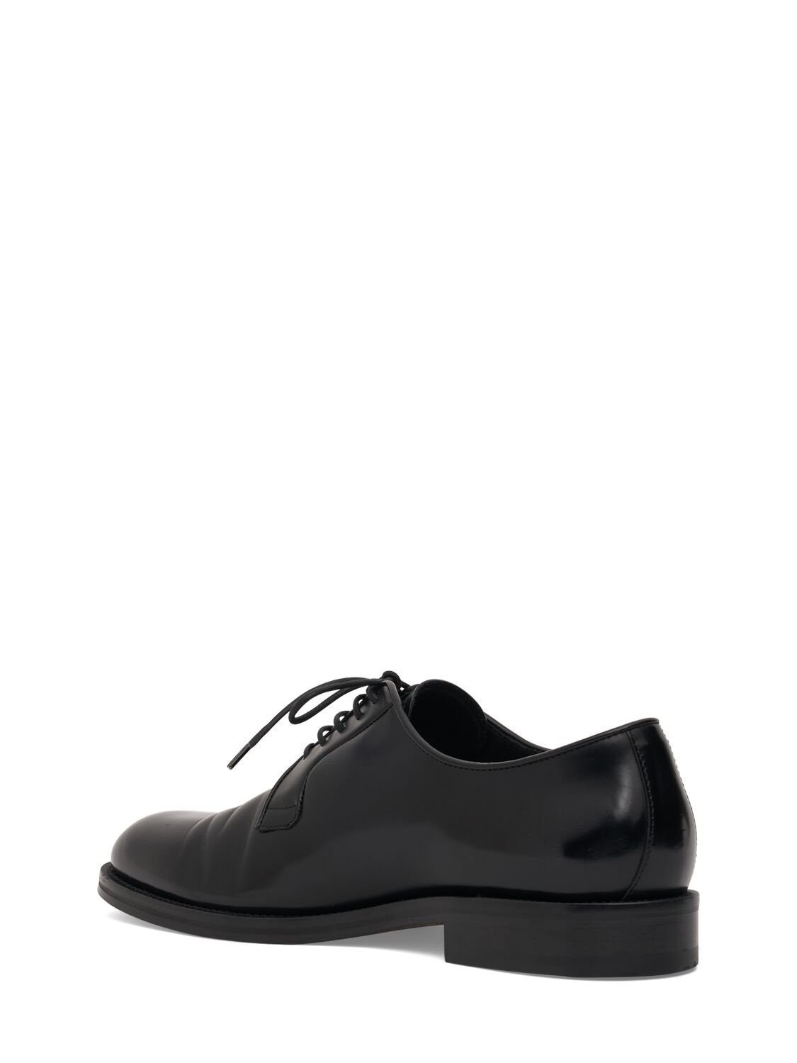 Shop Dsquared2 Leather Lace-up Shoes In Black