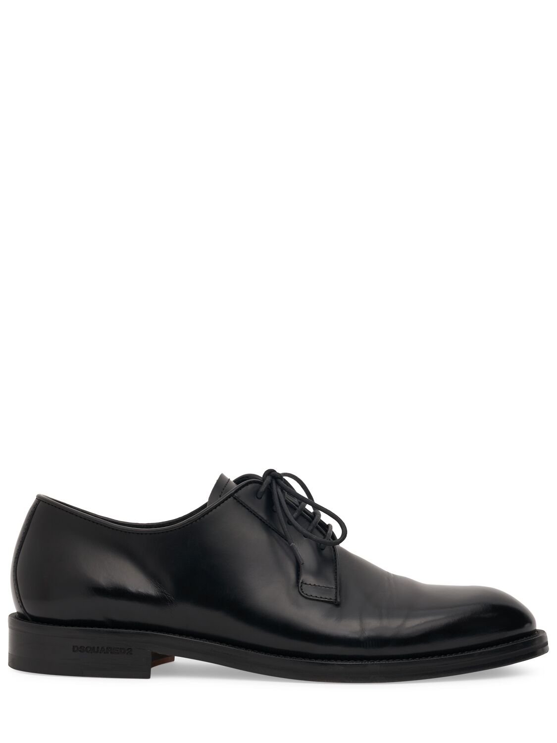 Dsquared2 Leather Lace-up Shoes In Black