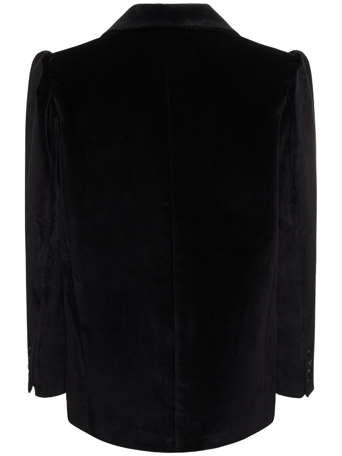 Shop Egonlab Silk Shadow Blazer In Black
