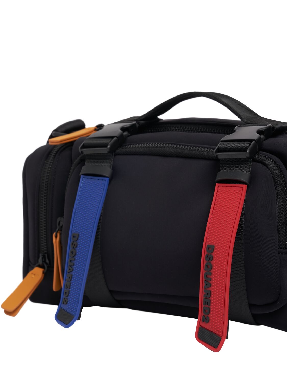 Shop Dsquared2 Sport Tape Crossbody Bag In Black