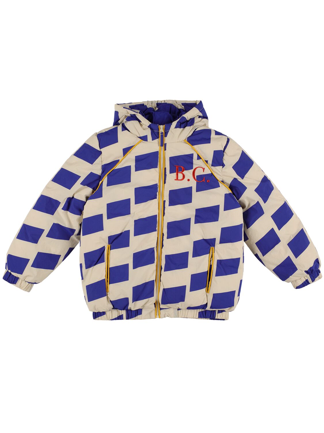Printed Recycled Puffer Jacket W/hood – KIDS-BOYS > CLOTHING > DOWN JACKETS