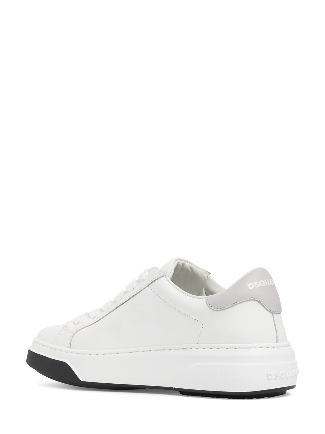 Shop Dsquared2 Bumper Low Top Sneakers In White,black