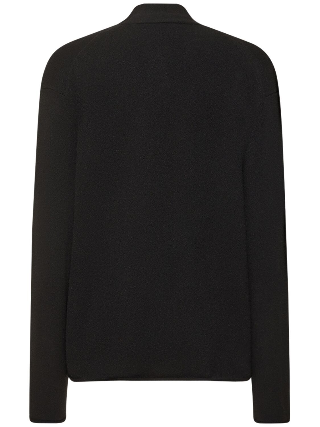 Shop Guest In Residence Everywear Knit Cardigan In Black,off White