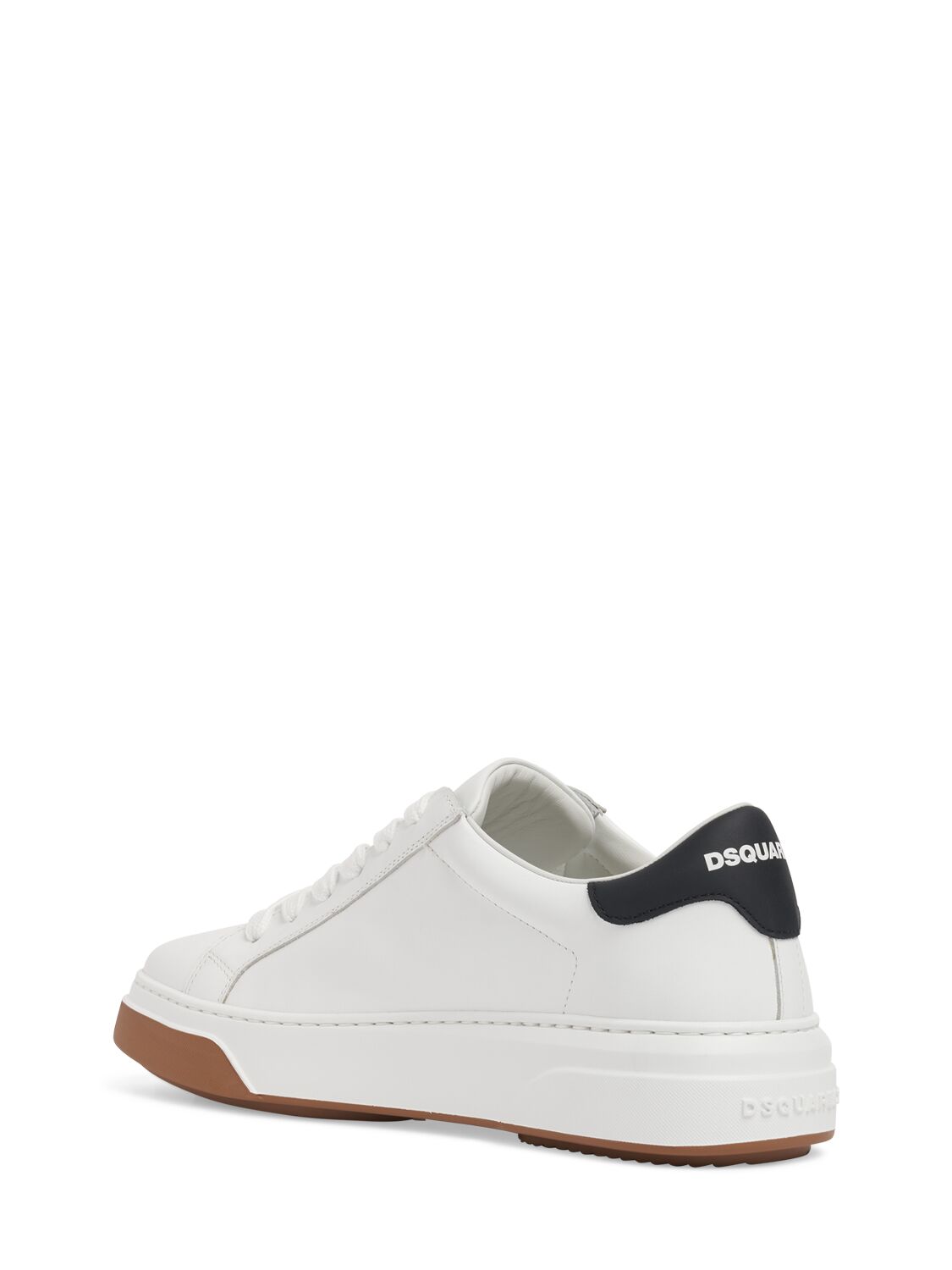 Shop Dsquared2 Bumper Low Top Sneakers In White,red,black