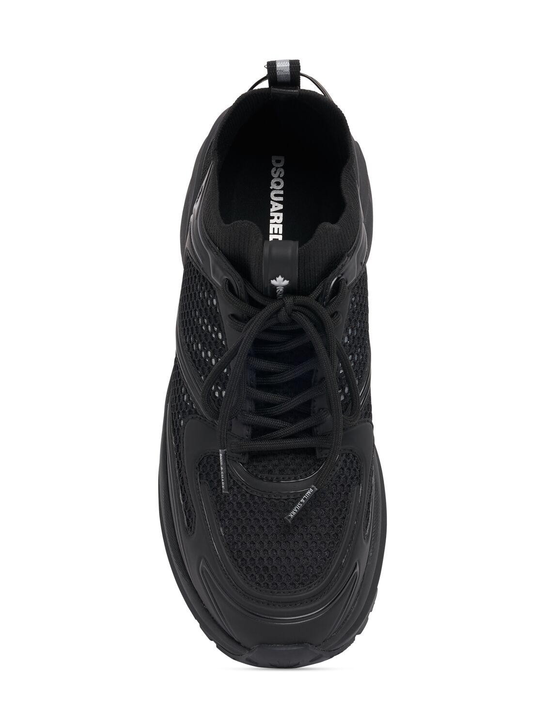 Shop Dsquared2 Dash Low Top Sneakers In Black