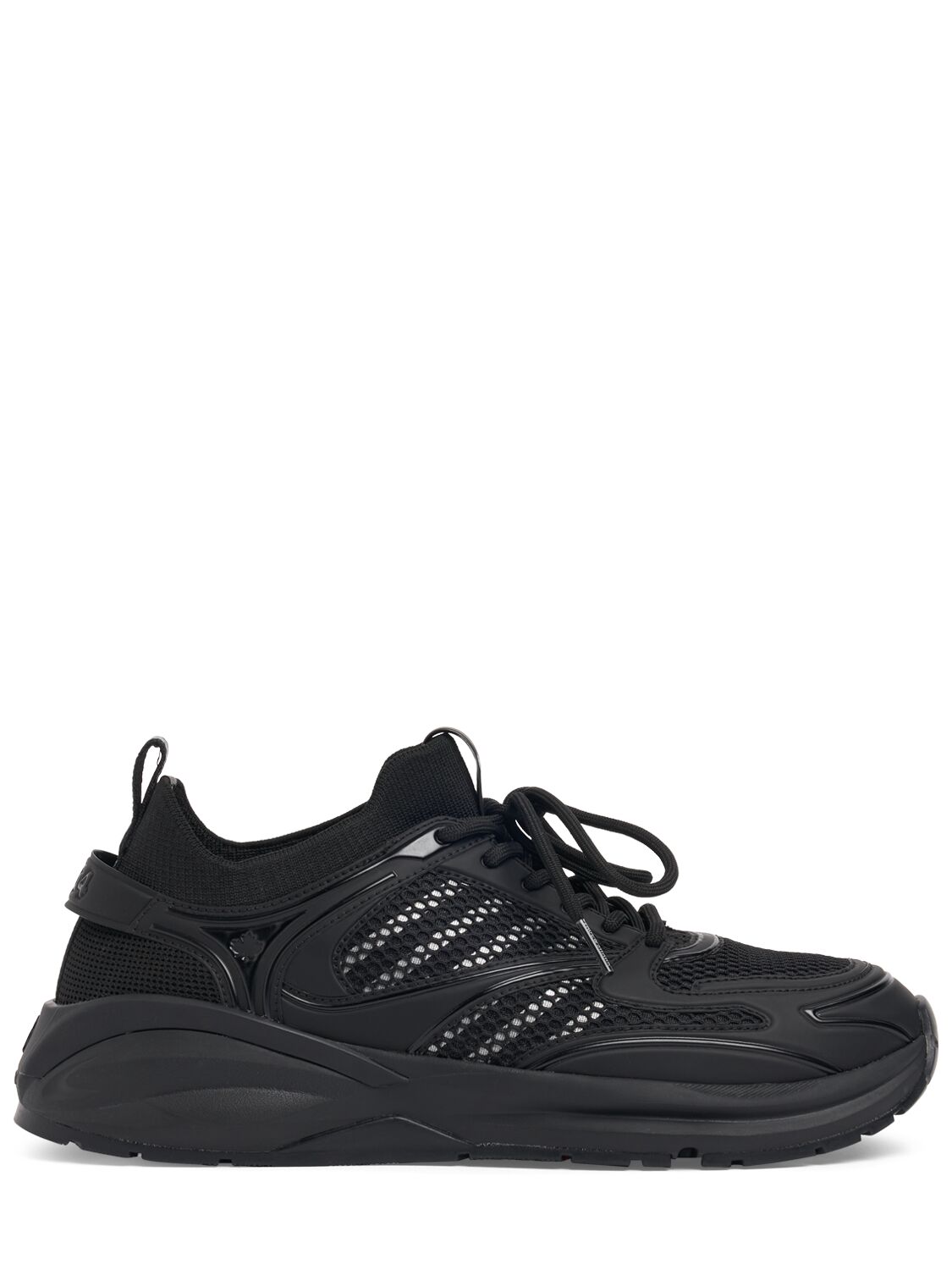 Shop Dsquared2 Dash Low Top Sneakers In Black