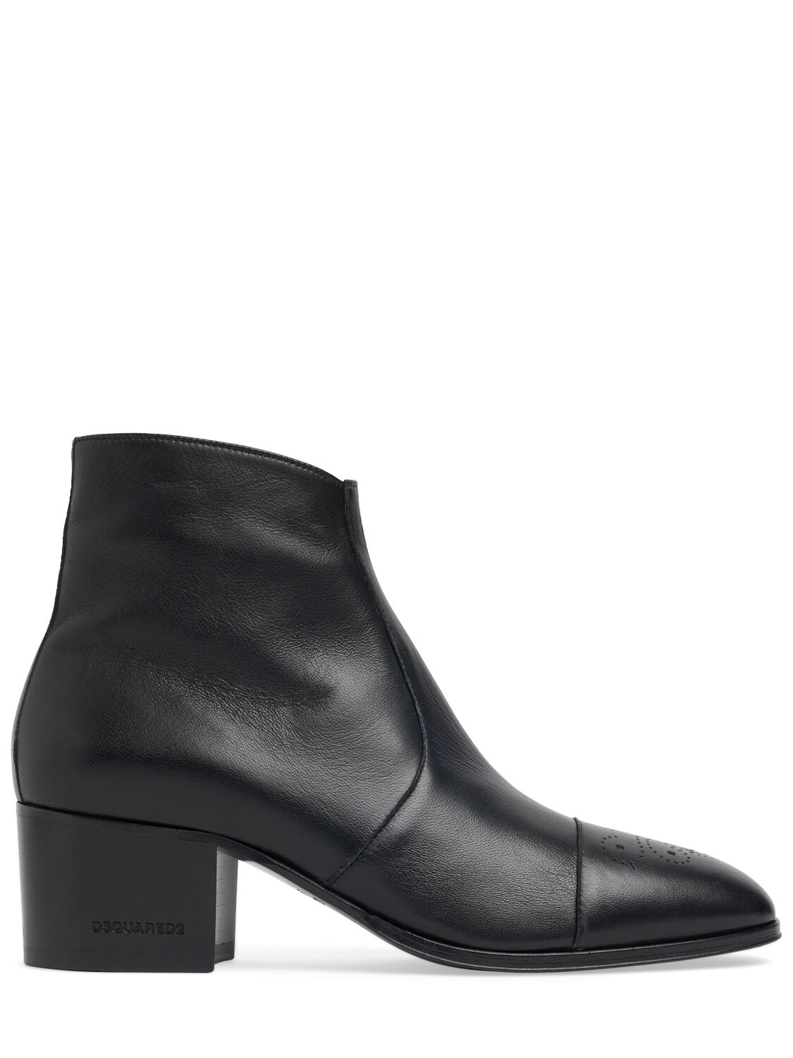 Dsquared2 Vintage Ankle Boots In Black