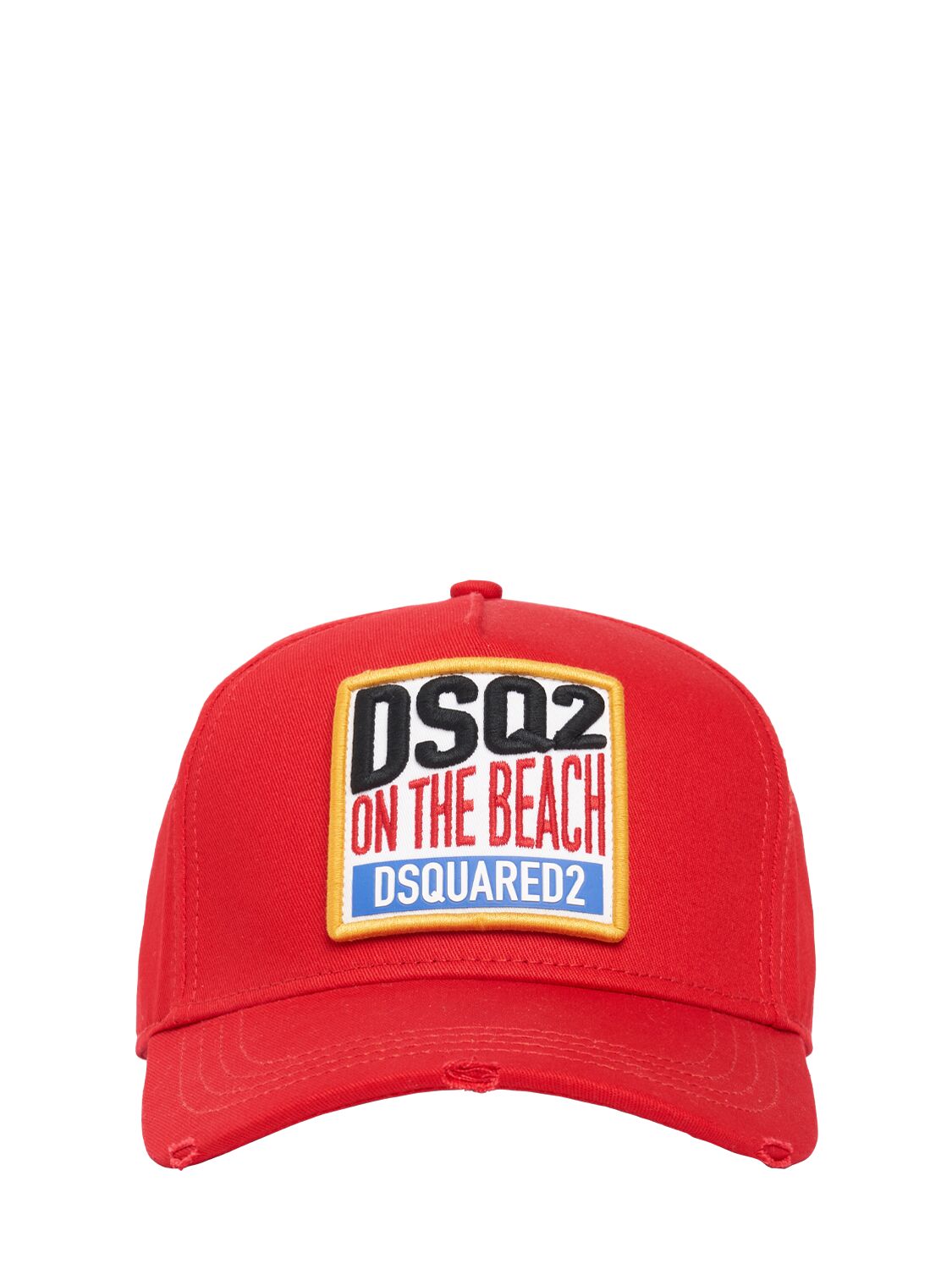 Dsquared2 Logo Baseball Cap In Red