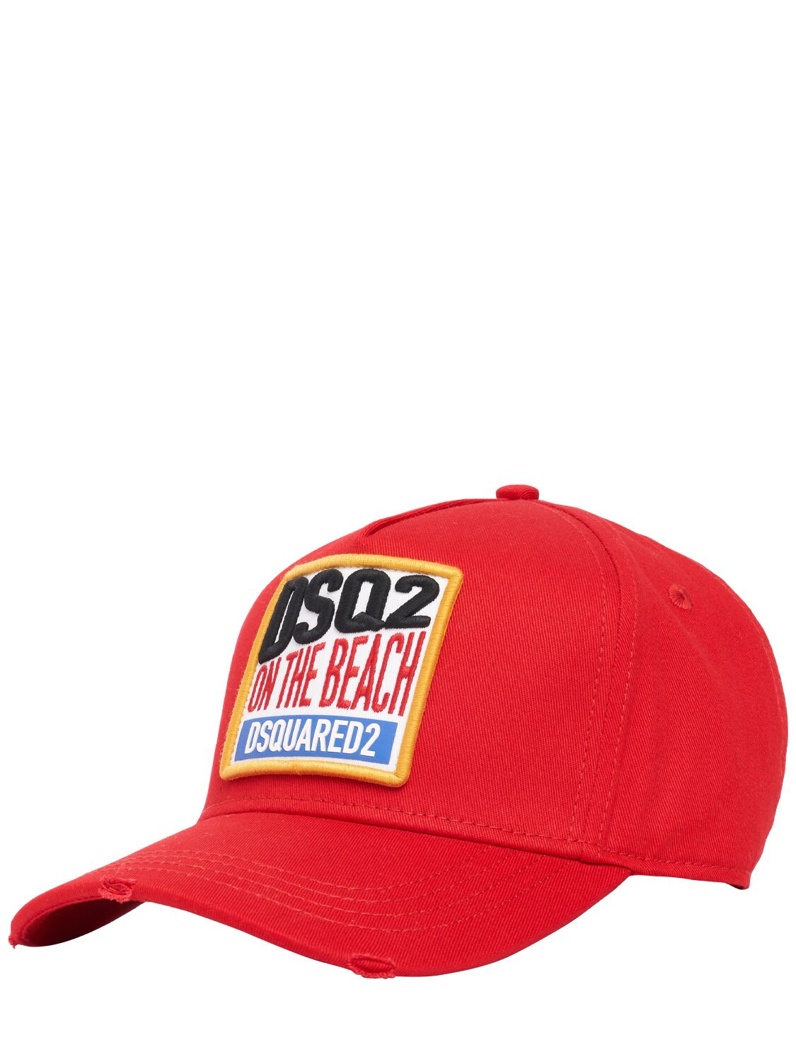Shop Dsquared2 Logo Baseball Cap In Red
