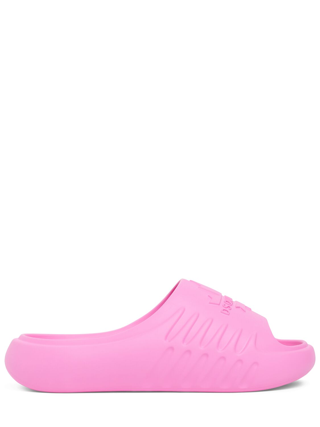 Dsquared2 Logo Slide Sandals In Pink