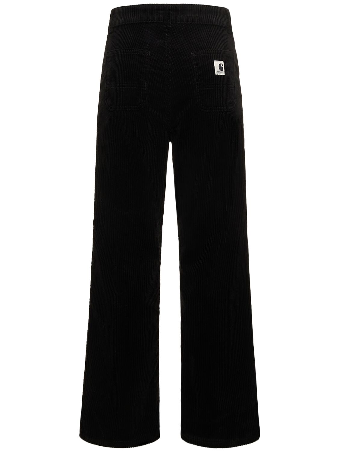 Shop Carhartt Simple Corduroy Pants In Black