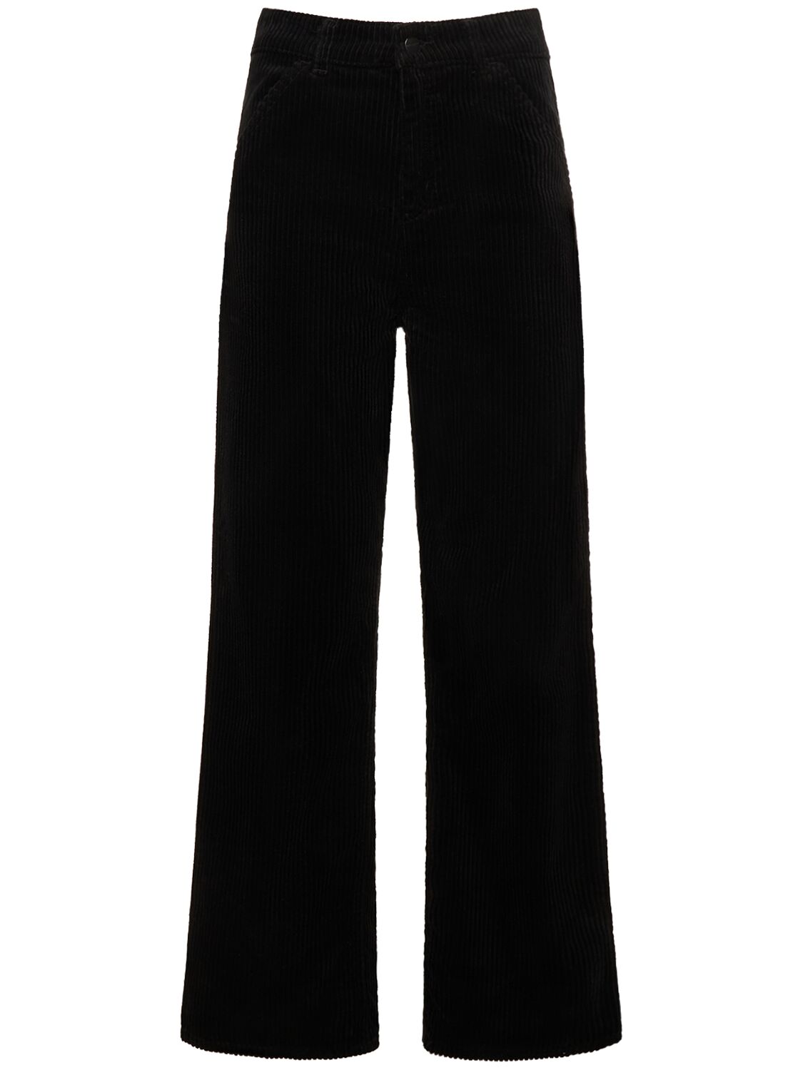 Carhartt Simple Corduroy Pants In Black