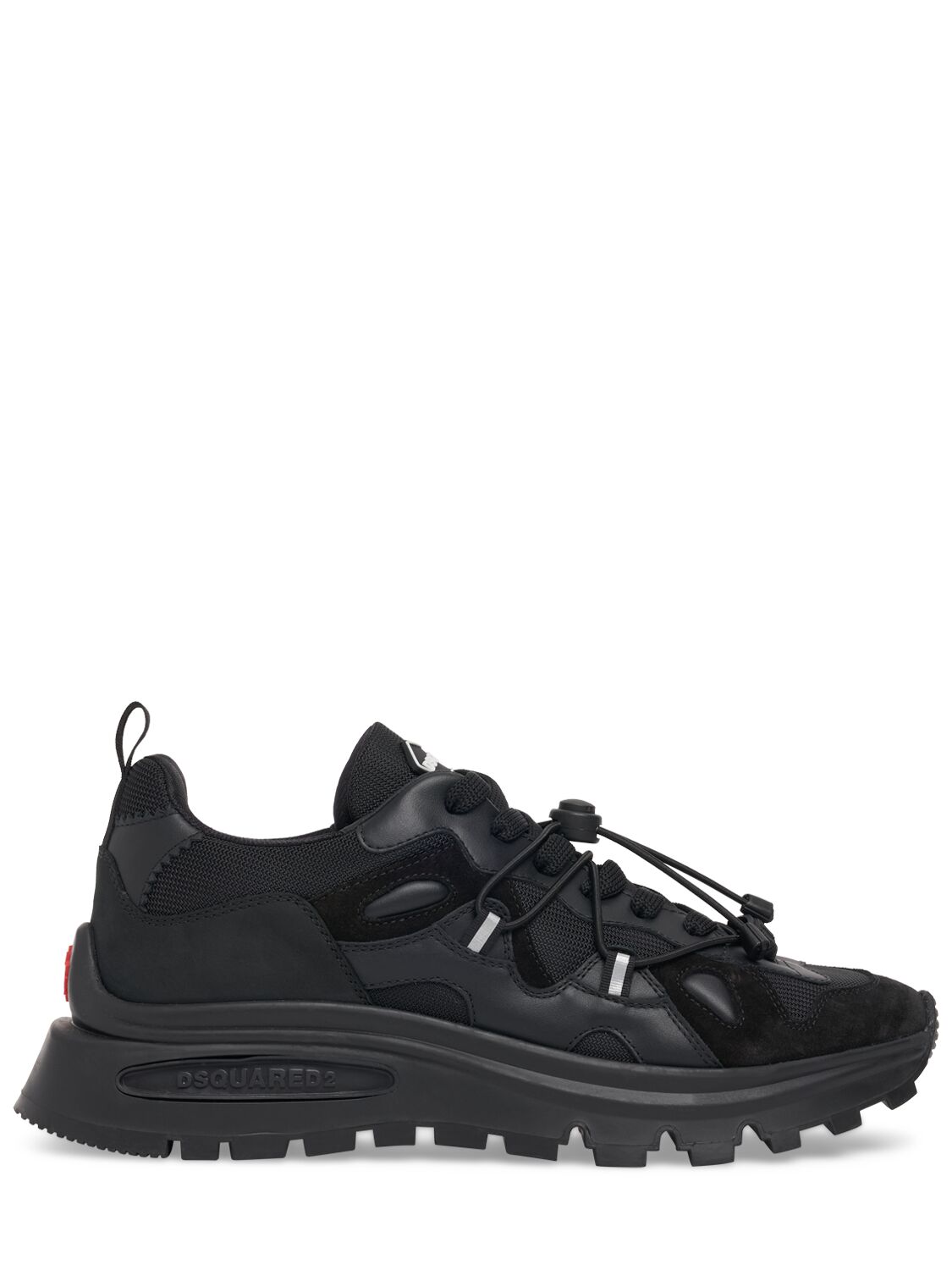 Shop Dsquared2 D2 Run Sneakers In Black