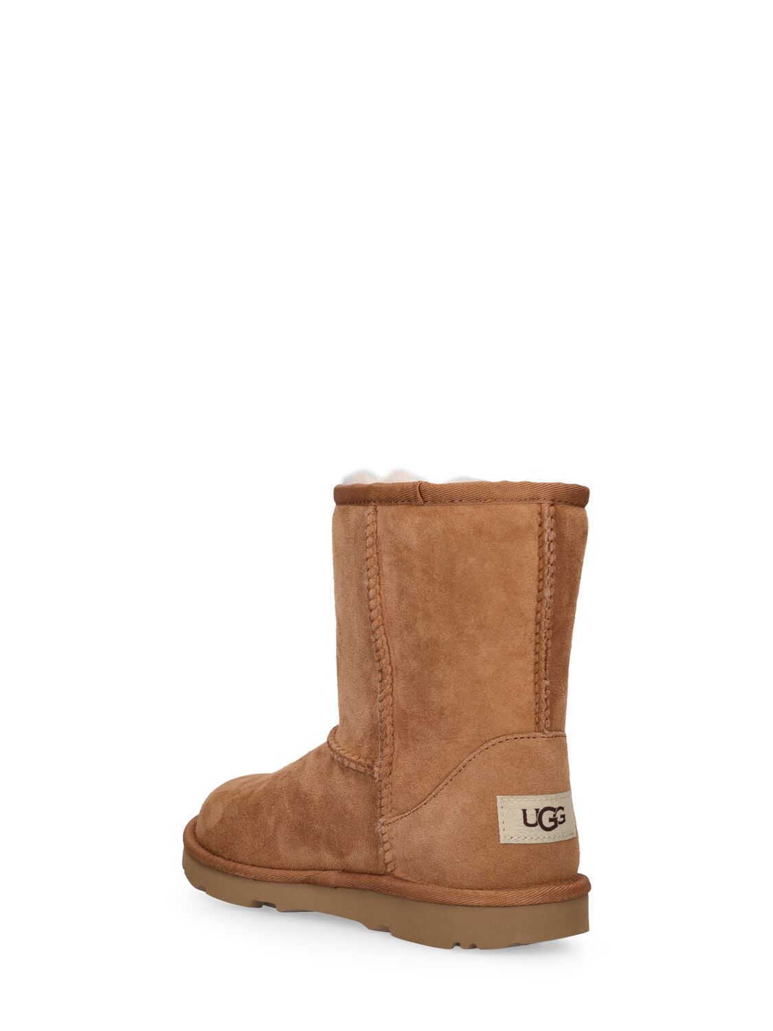 Shop Ugg Classic Ii Shearling Boots In Brown