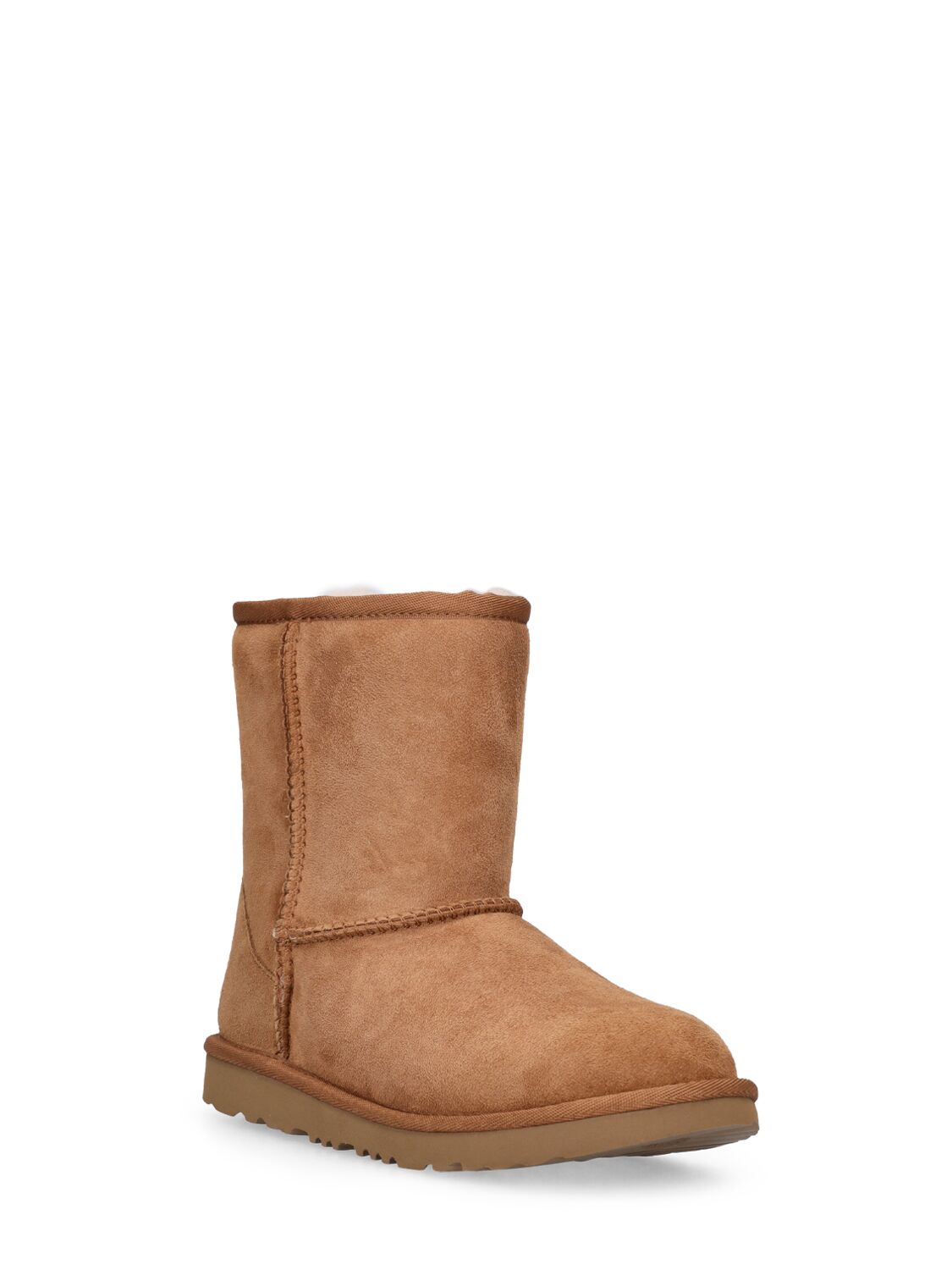 Shop Ugg Classic Ii Shearling Boots In Brown