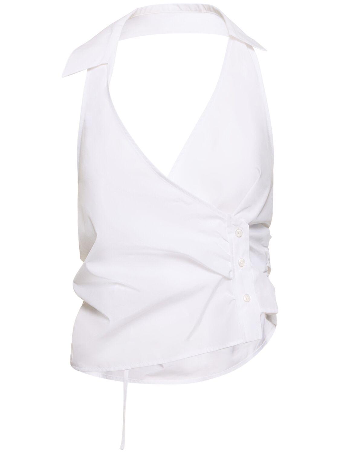 SAKS POTTS SANNE COTTON POPLIN TOP