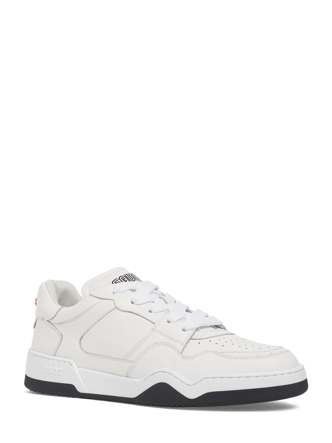 Shop Dsquared2 Spiker Low Top Sneakers In White