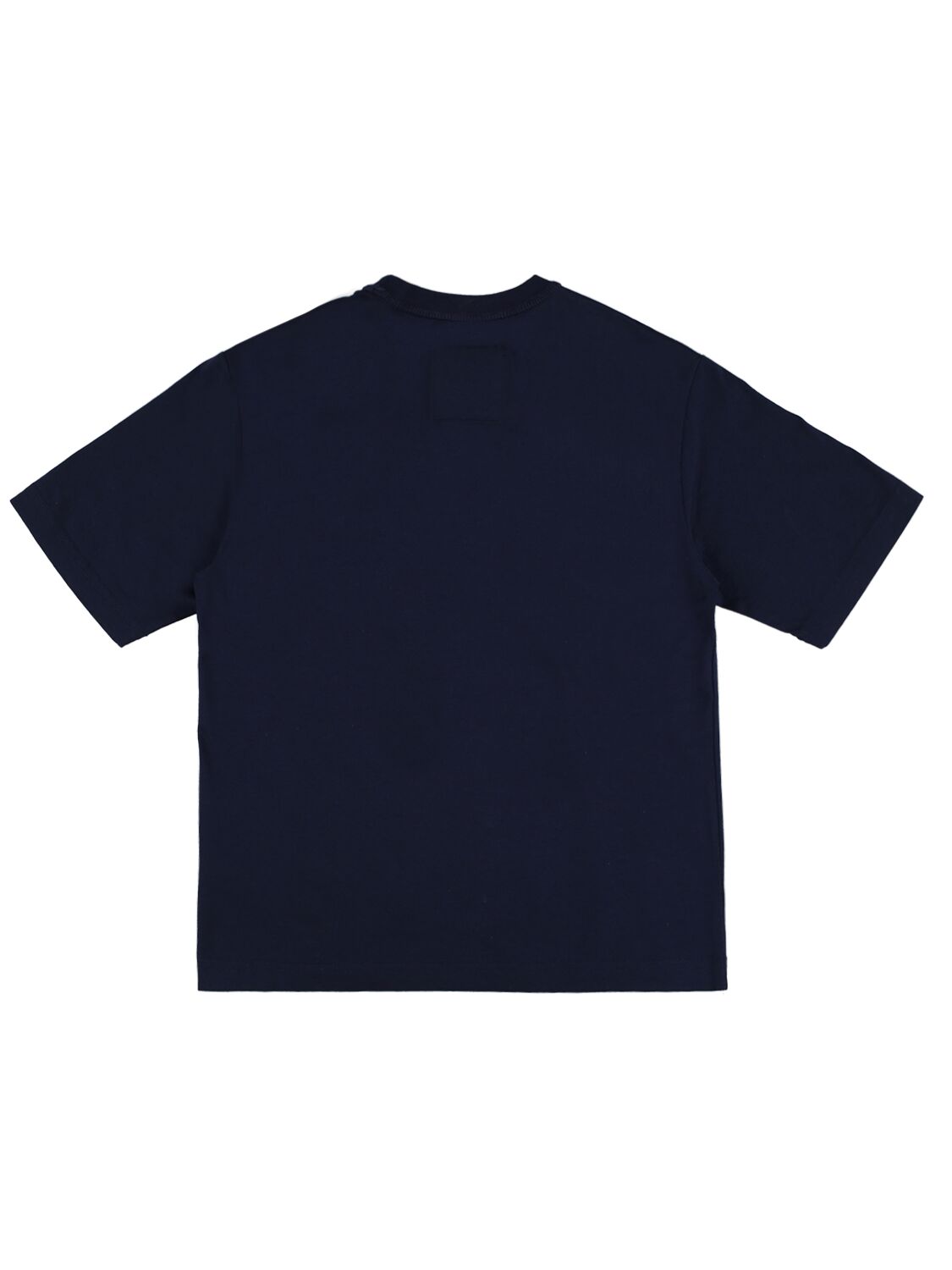 Shop Myar Cotton Jersey T-shirt W/ Logo In Navy