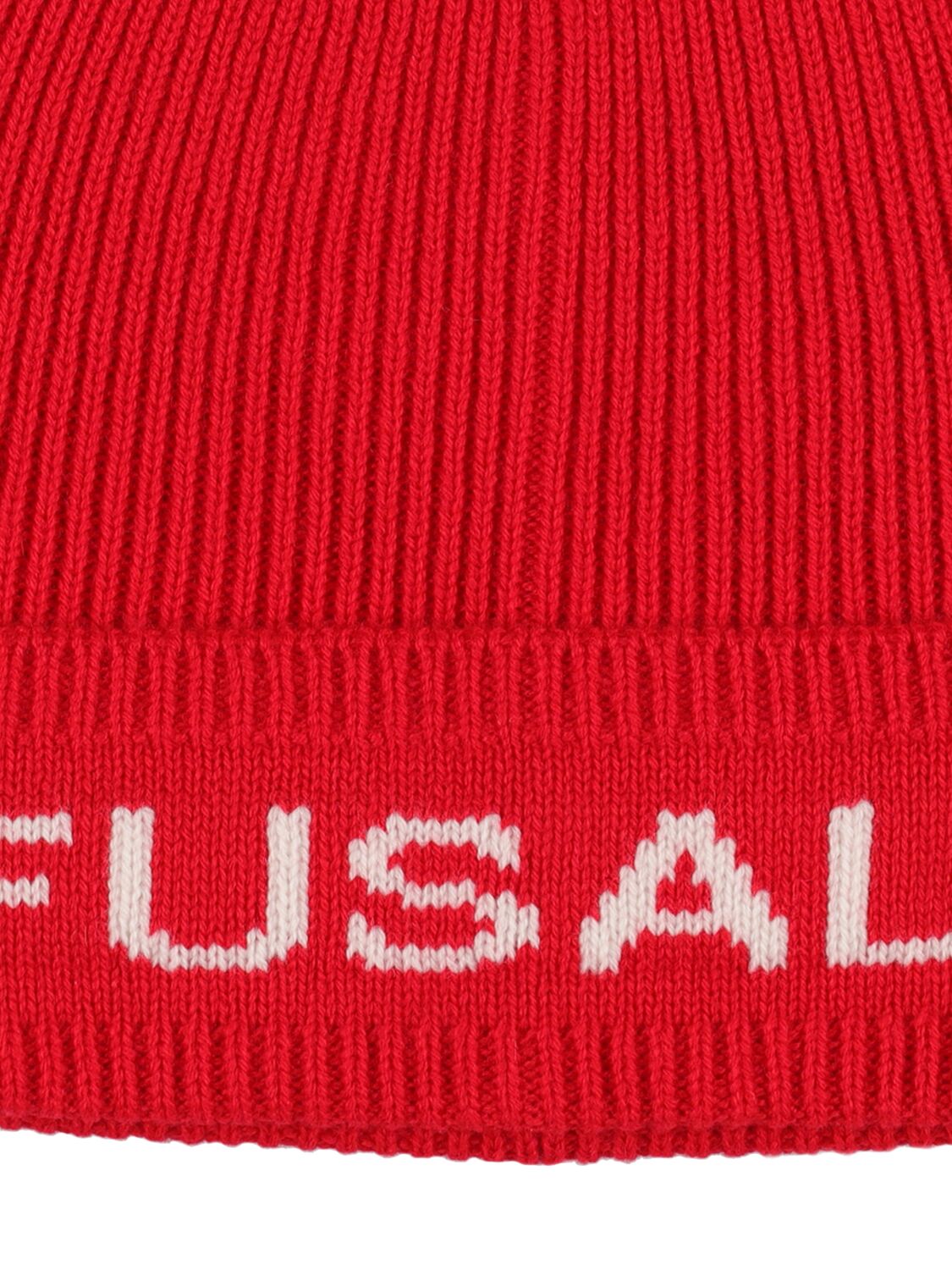 Shop Fusalp Fully Wool & Cashmere Beanie In Red