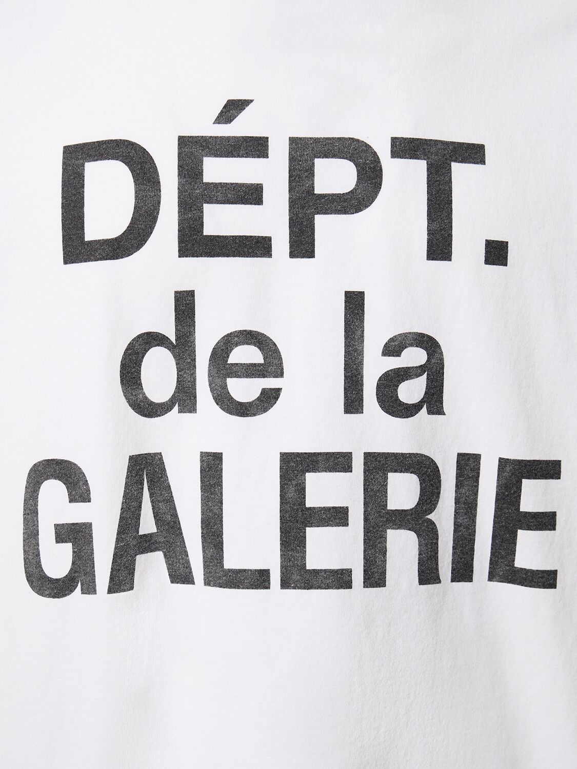 Shop Gallery Dept. French Logo T-shirt In White