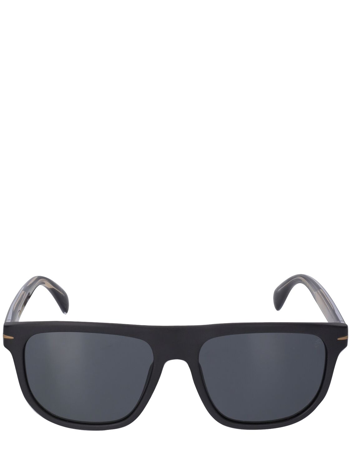 Db Eyewear By David Beckham Db Squared Acetate Sunglasses In Black,grey
