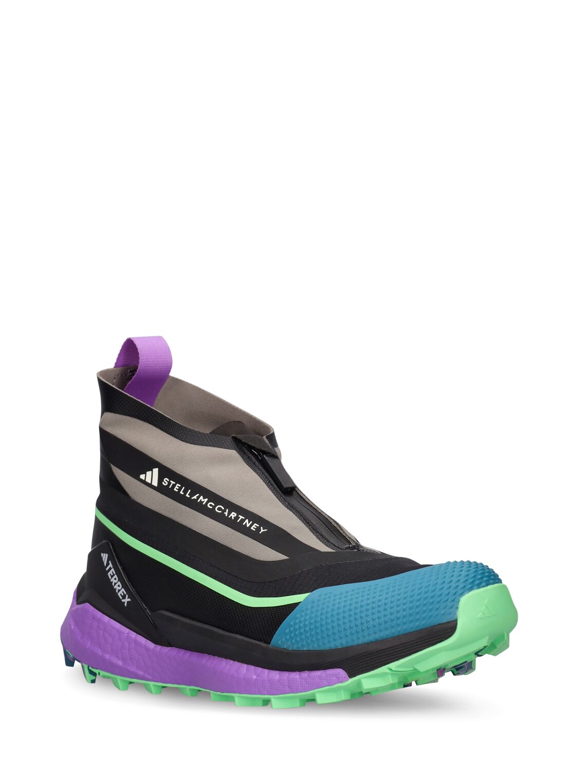 Shop Adidas By Stella Mccartney Terrex Free Hiker Raindry Sneakers In Black