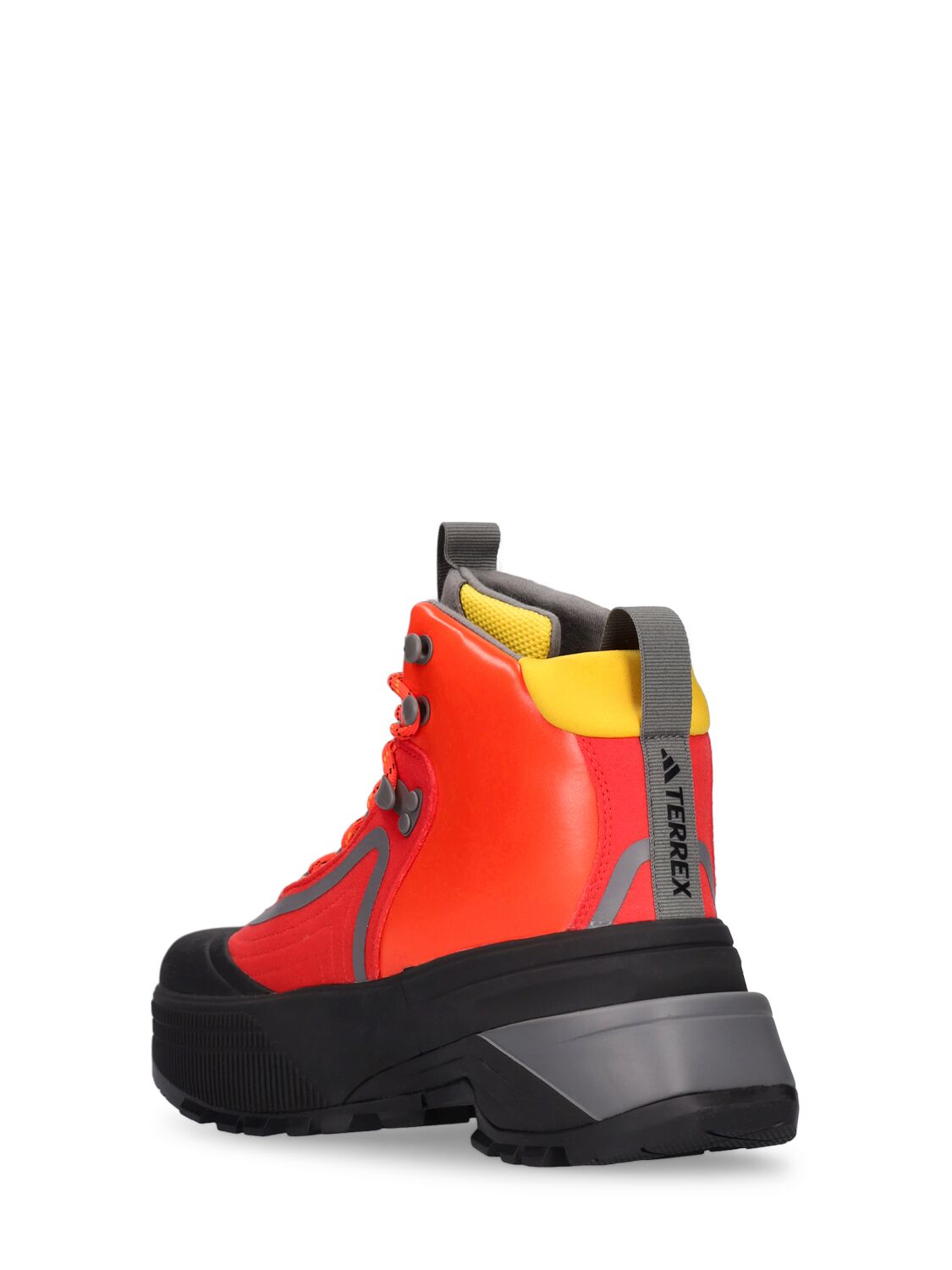 Shop Adidas By Stella Mccartney Terrex Free Hike Boots In Red