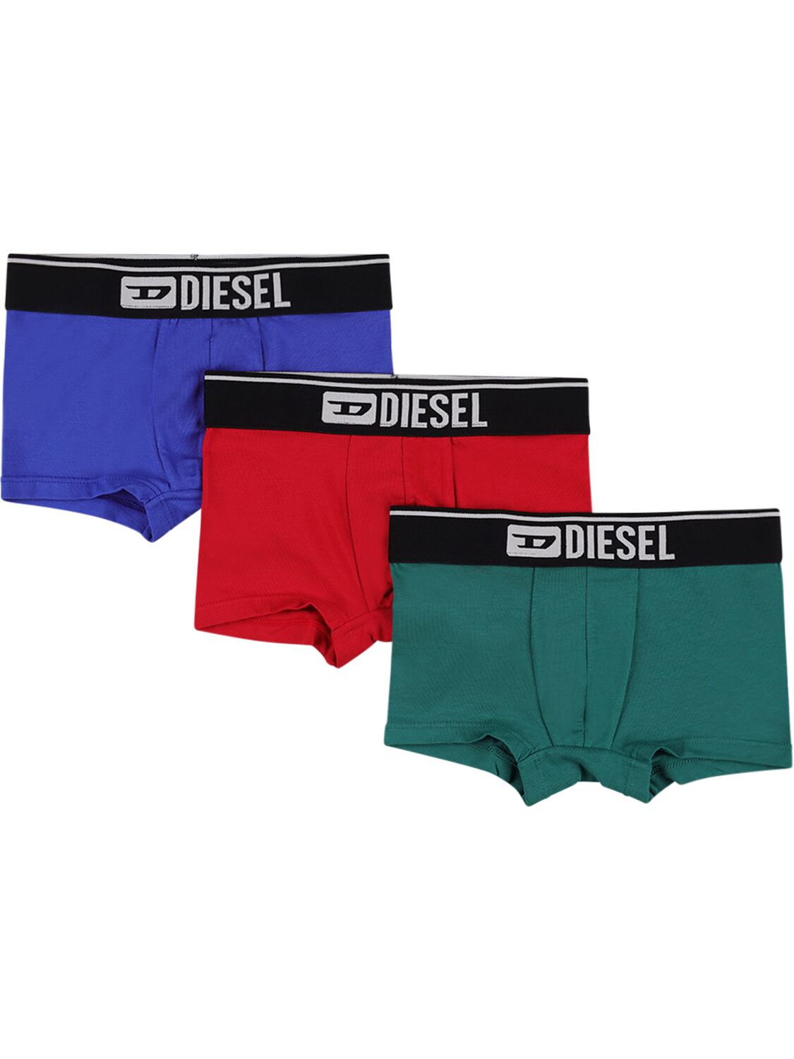 Pack Of 3 Cotton Jersey Boxer Briefs – KIDS-BOYS > CLOTHING > UNDERWEAR