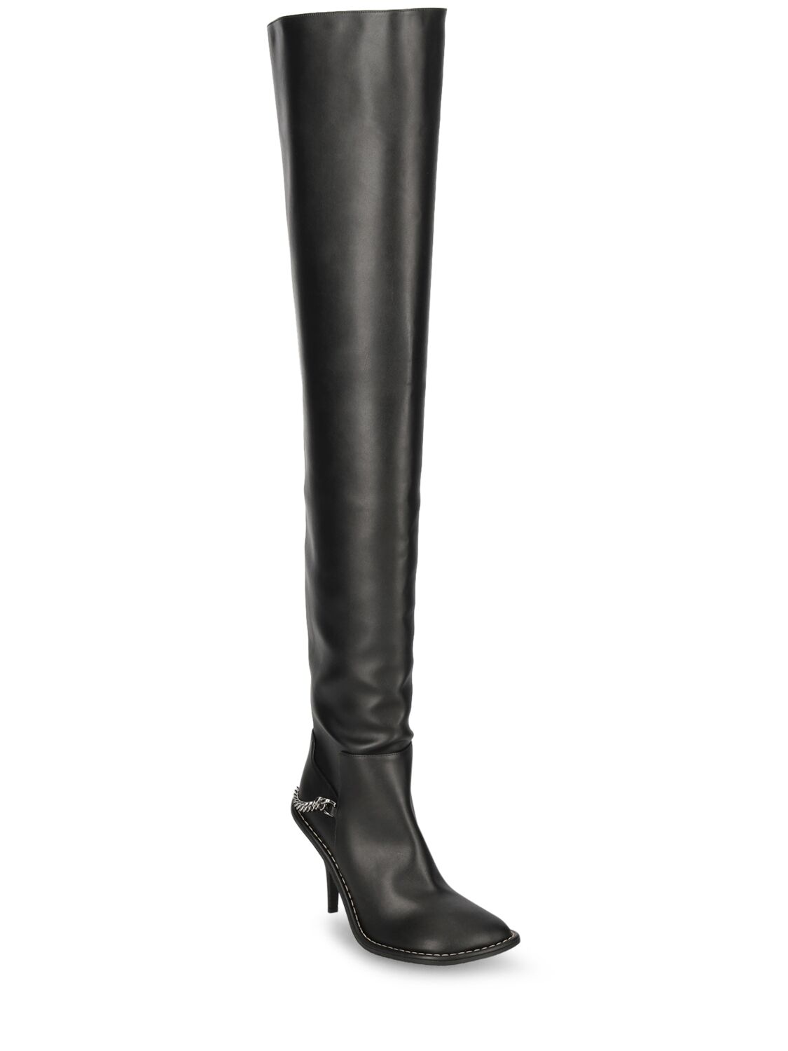 Stella McCartney 95mm Faux Leather Over-the-knee Boots
