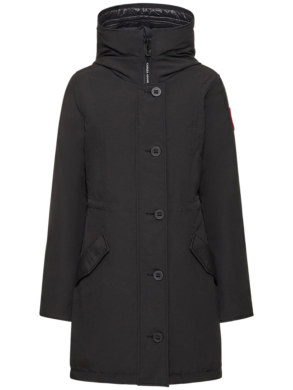 Canada Goose Rossclair Down Parka In Black