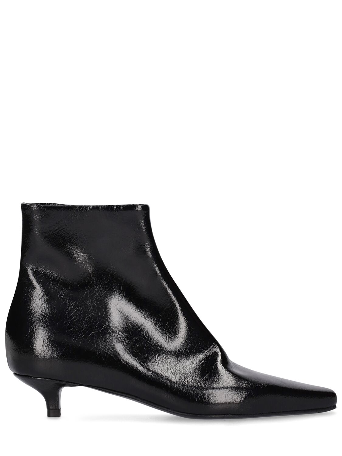 35mm Leather Ankle Boots