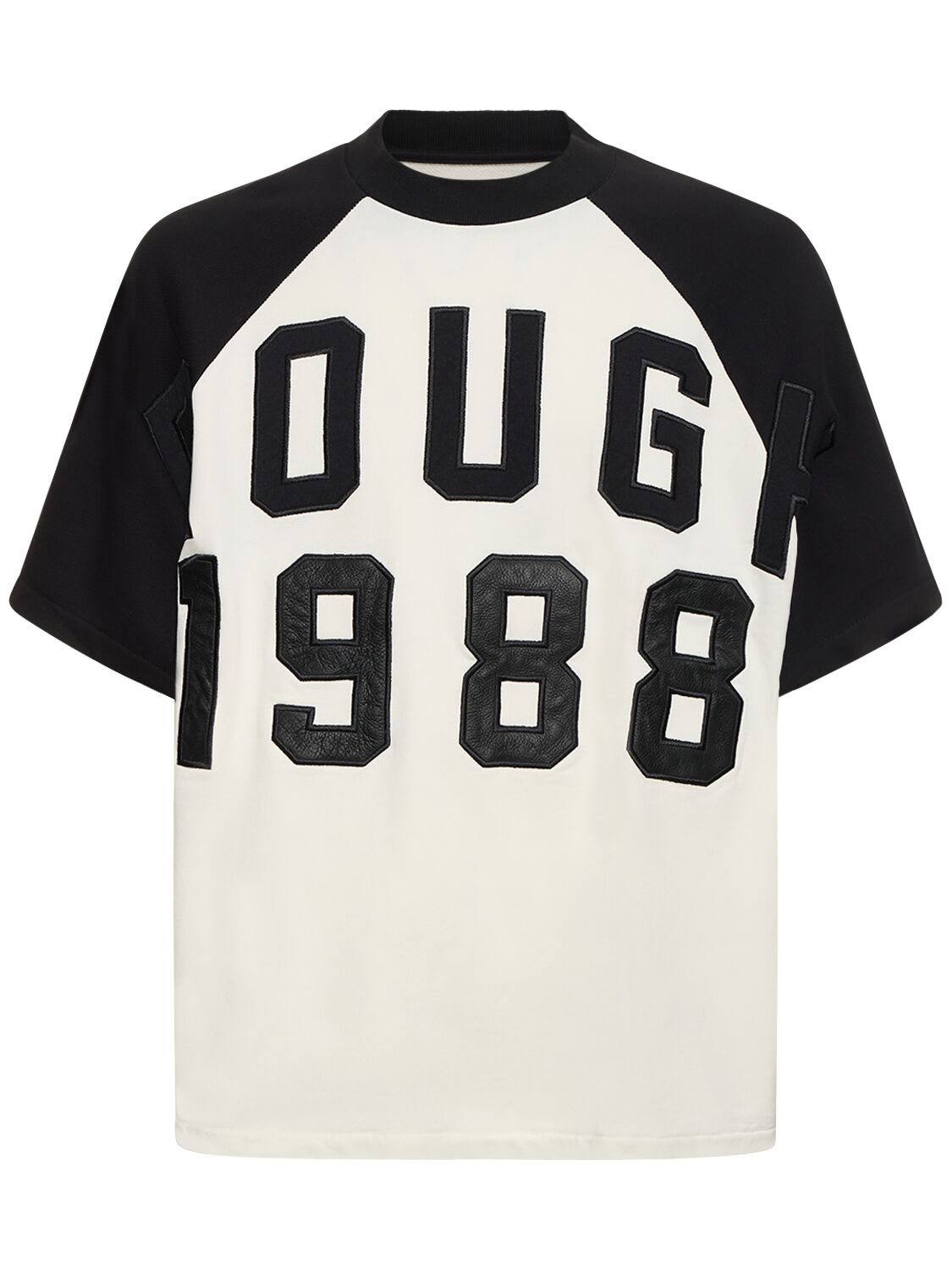 Rough Origins Cotton T-shirt In White,black
