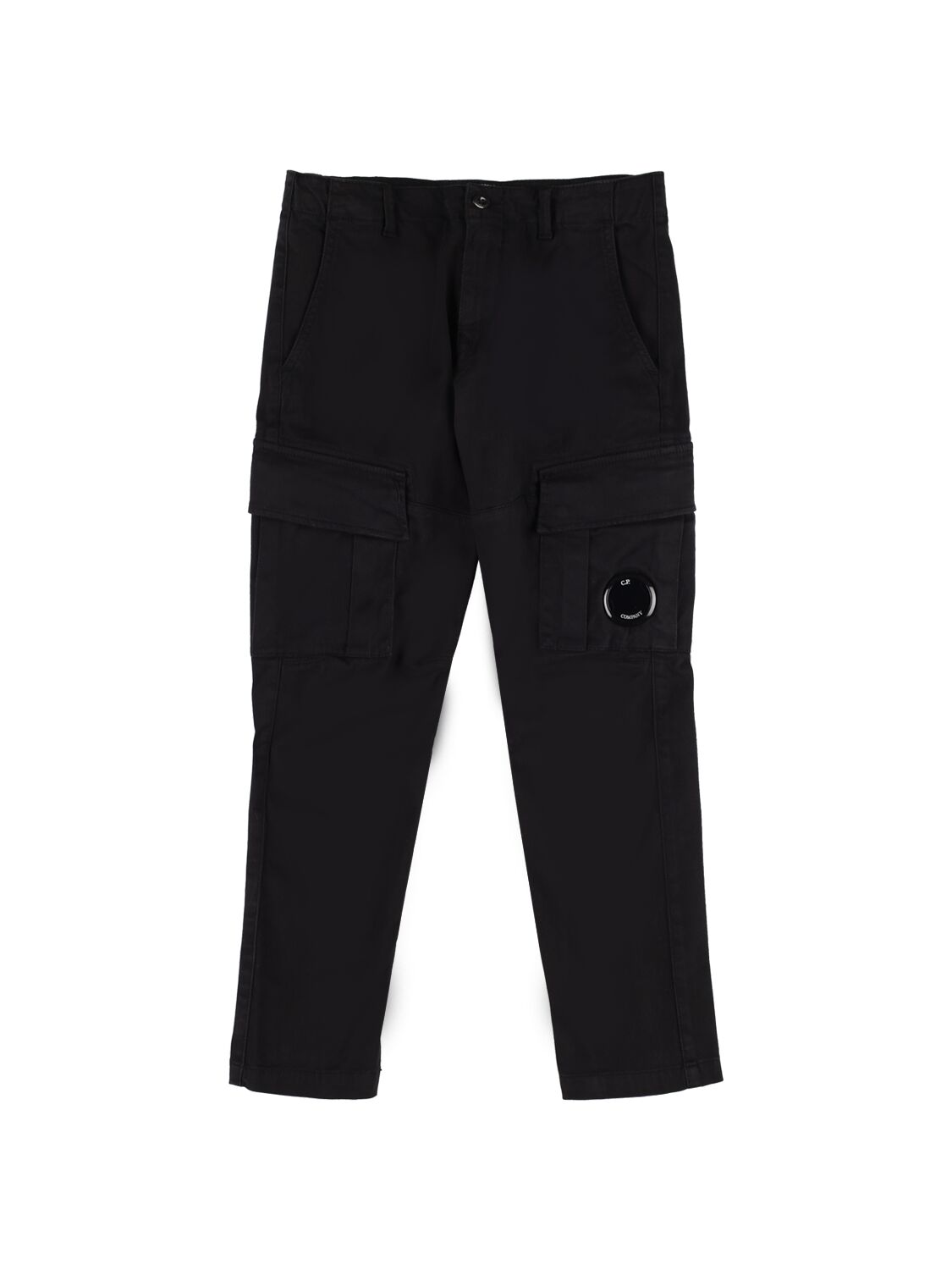 Image of Stretch Satin Cargo Pants