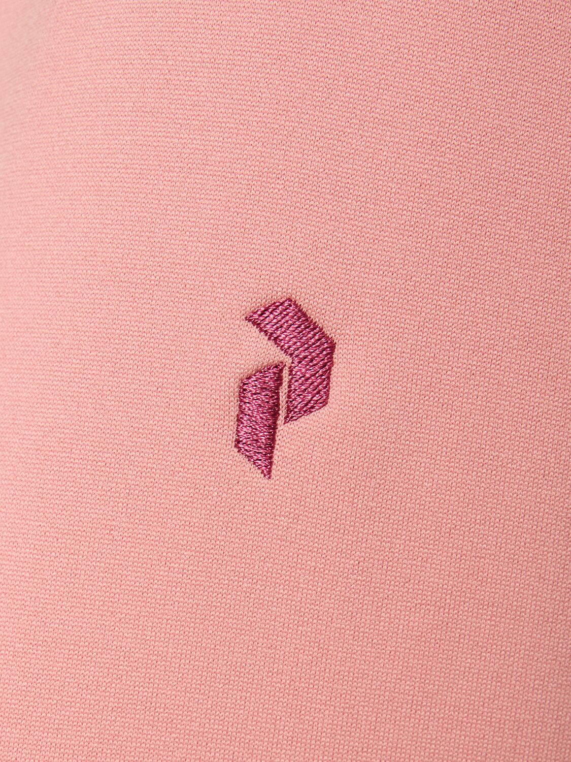 Shop Peak Performance Chill Lightweight Tech Zip Jacket In Pink