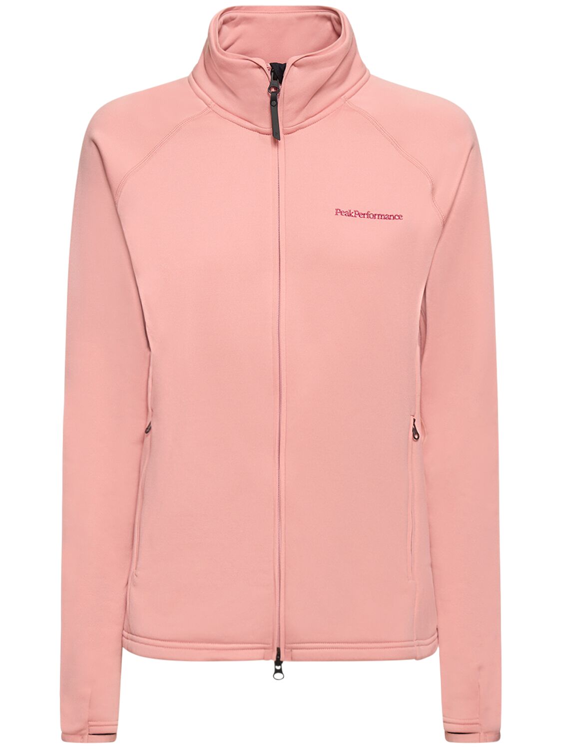 Peak Performance Chill Lightweight Tech Zip Jacket In Pink