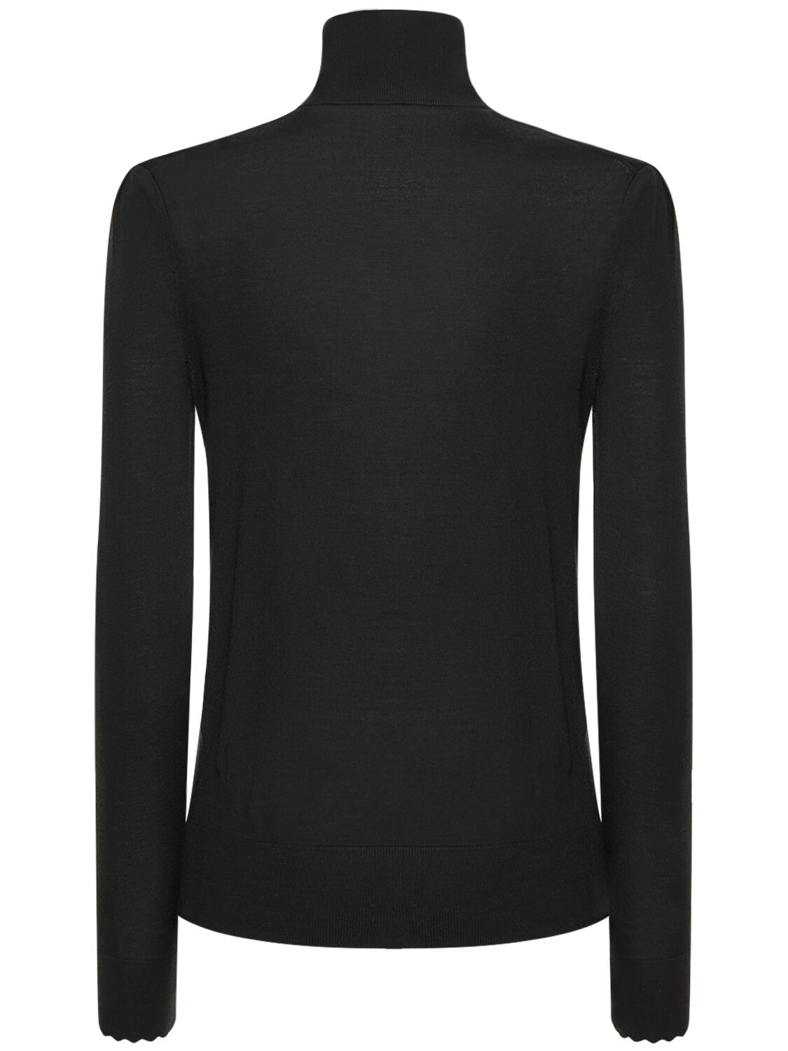 CHLOÉ WOOL KNIT TURTLENECK SWEATER 