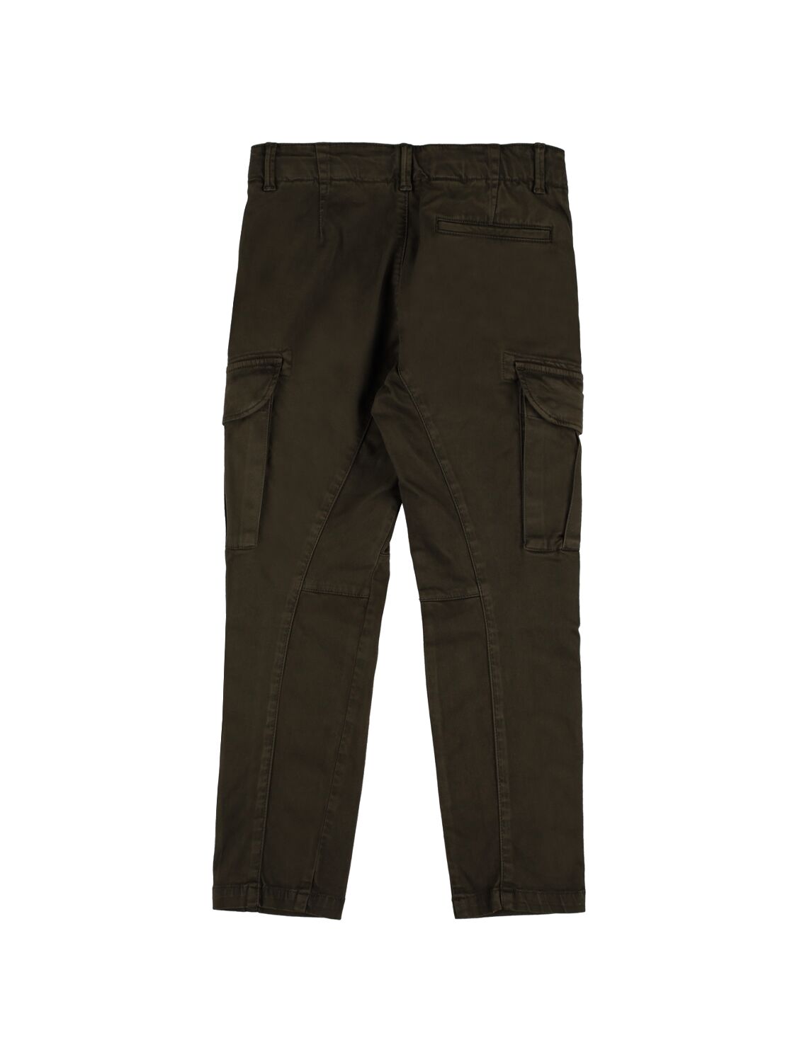 Shop C.p. Company Stretch Satin Cargo Pants In Green
