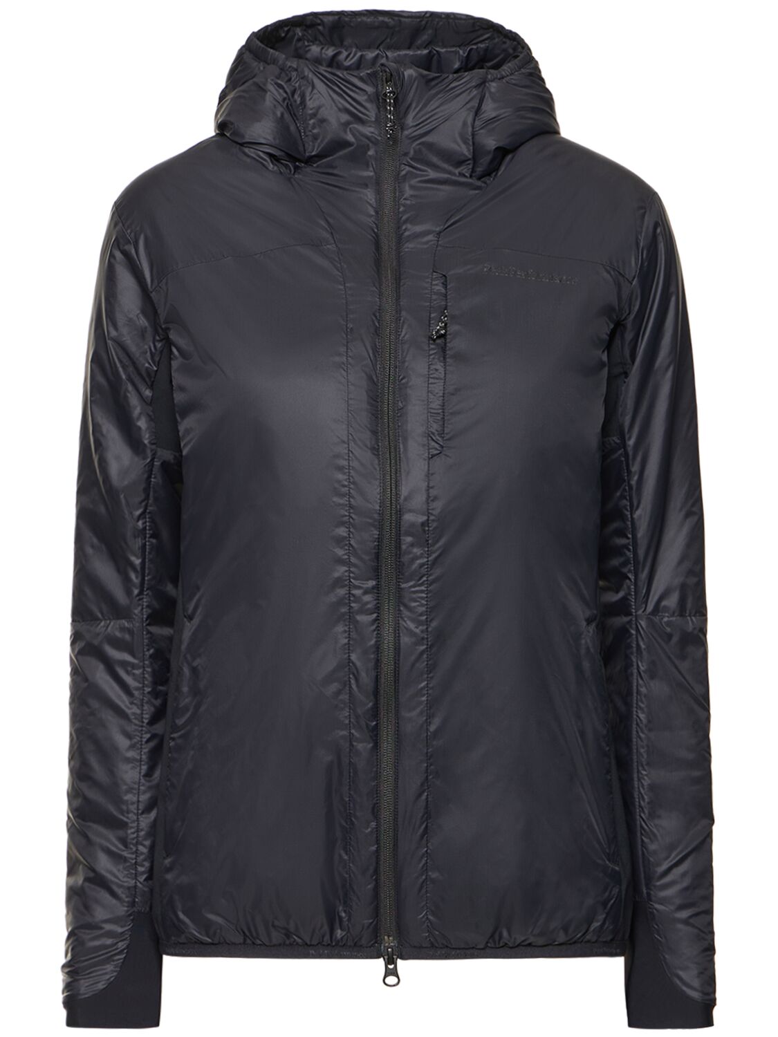Peak Performance Radiance Recycled Tech Jacket In Black