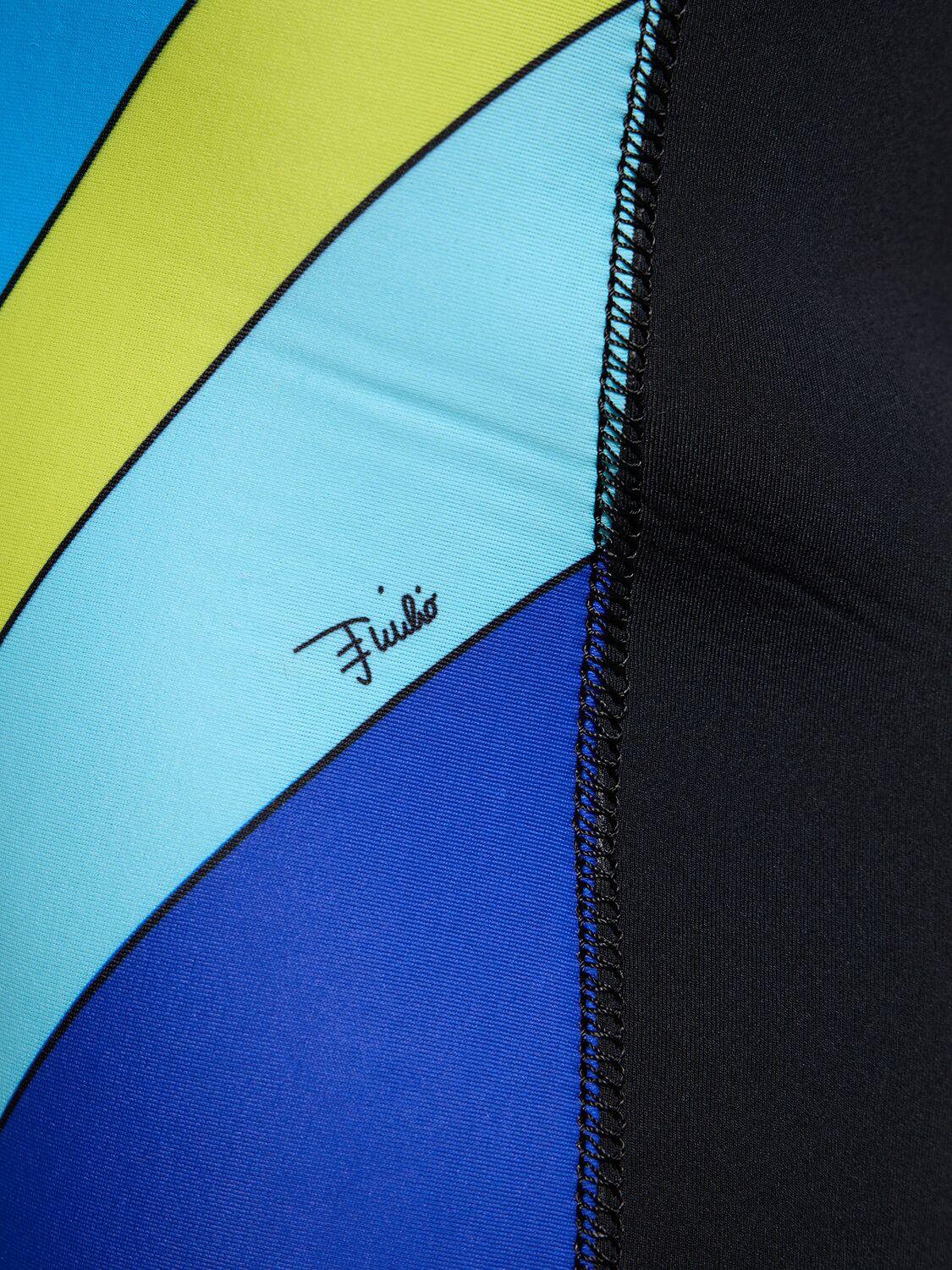 Shop Pucci Pesci Printed Jumpsuit In Multicolor