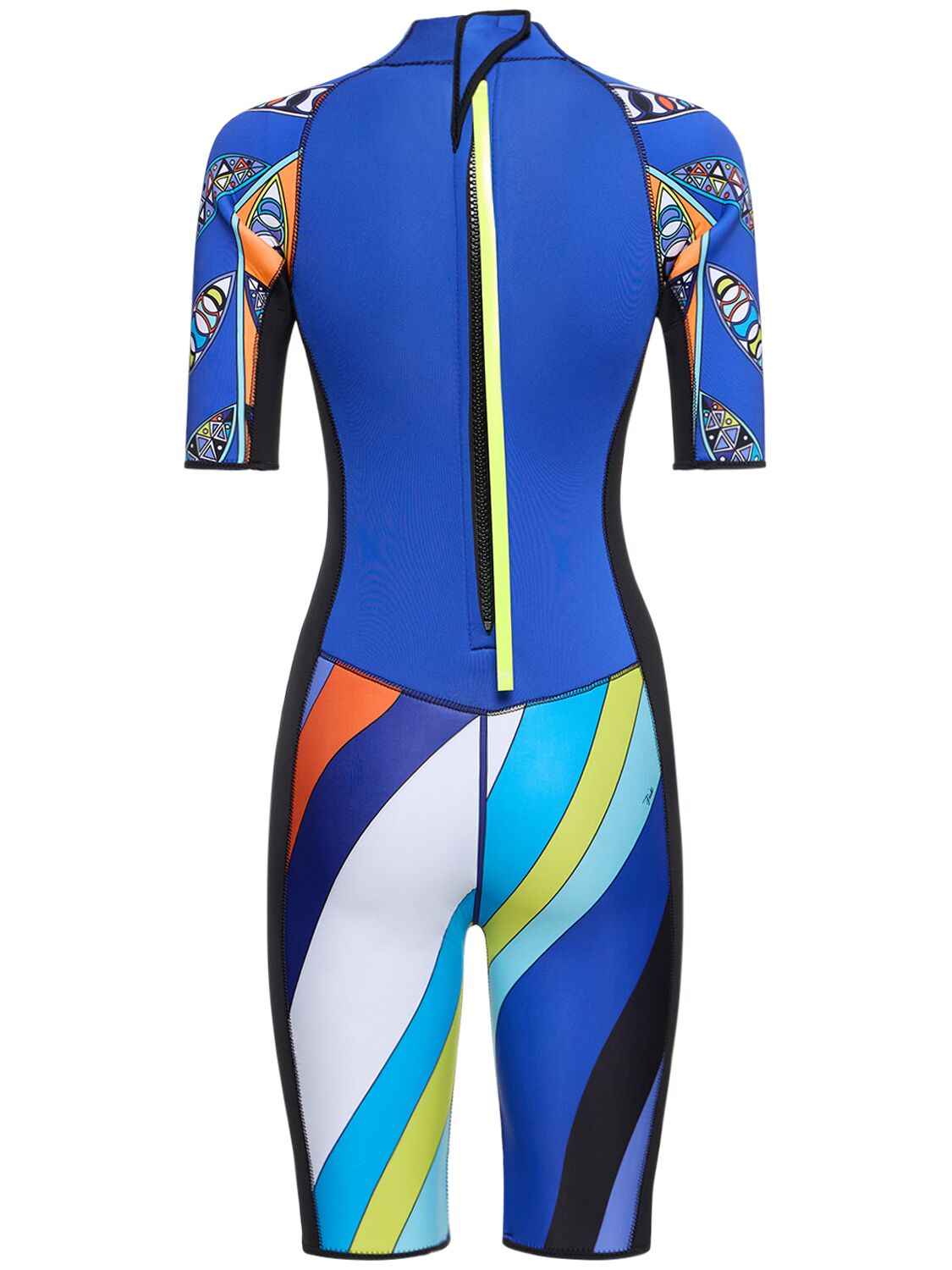 Shop Pucci Pesci Printed Jumpsuit In Multicolor